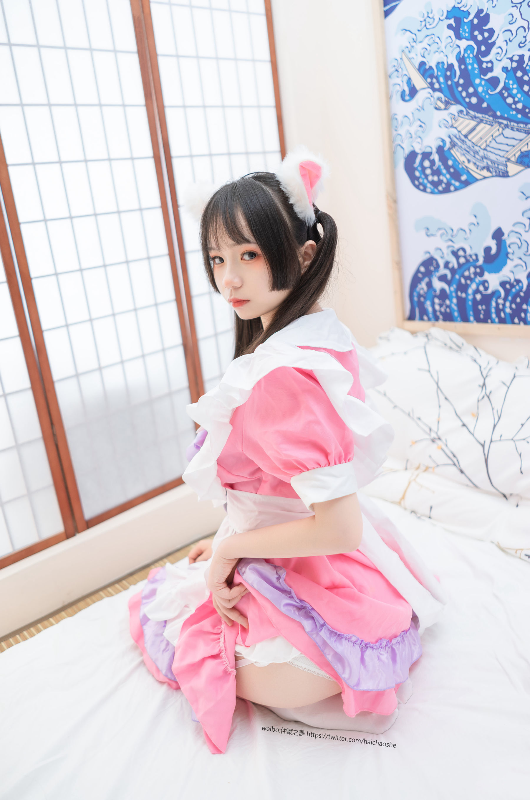 Grand.011  粉红女仆的白丝-图69