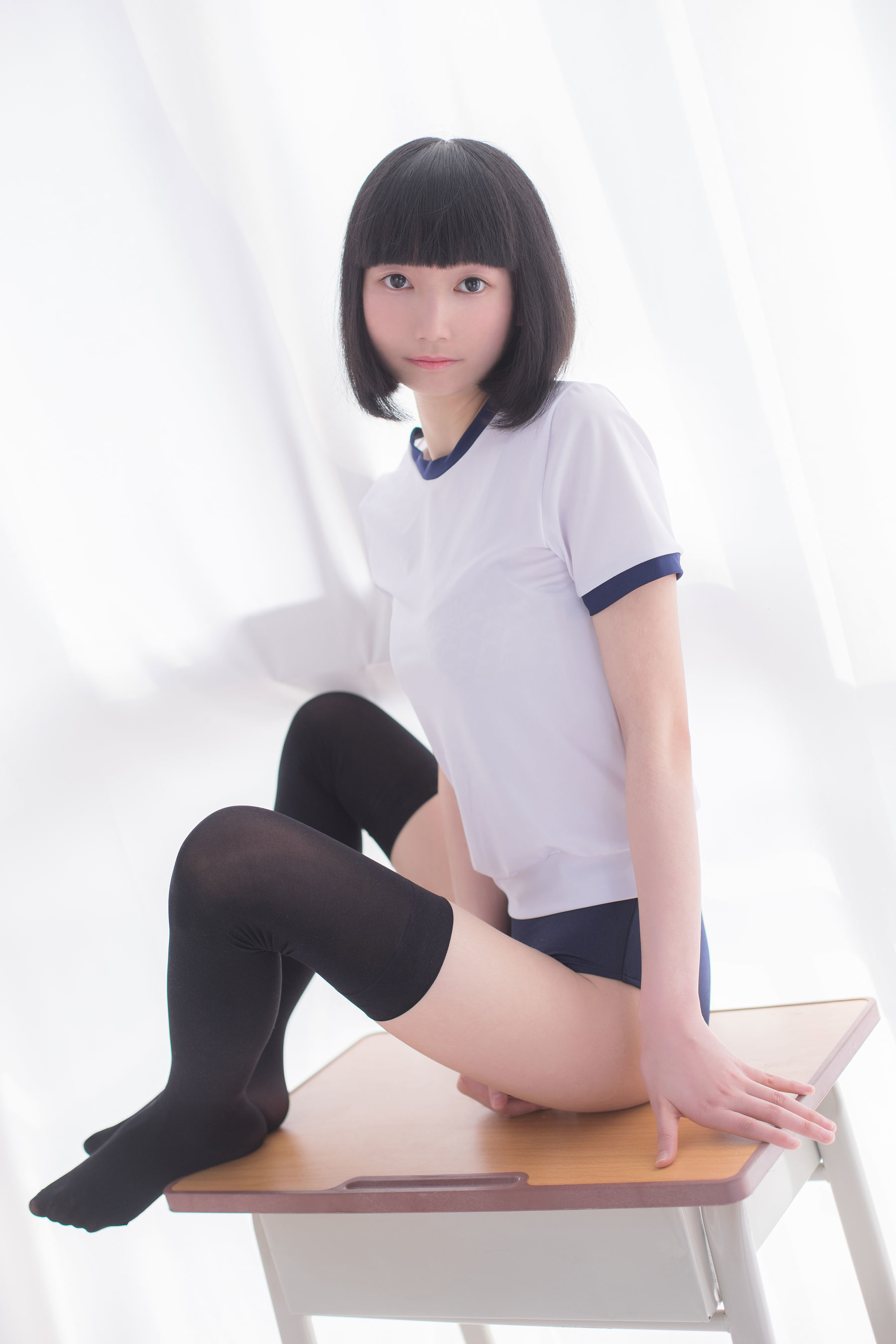 SPL.003  妹妹头少女的体操服-图19