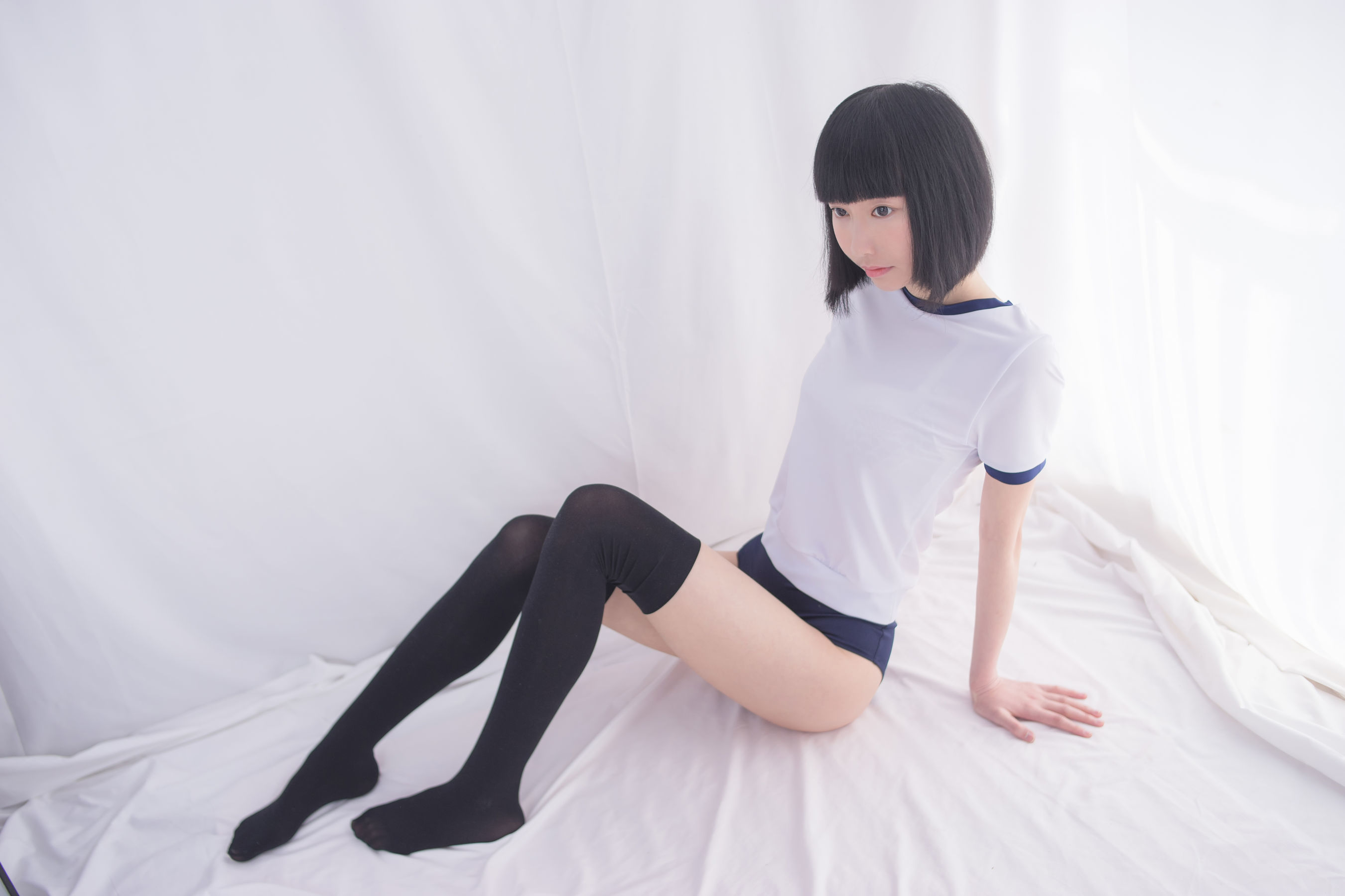 SPL.003  妹妹头少女的体操服-图34