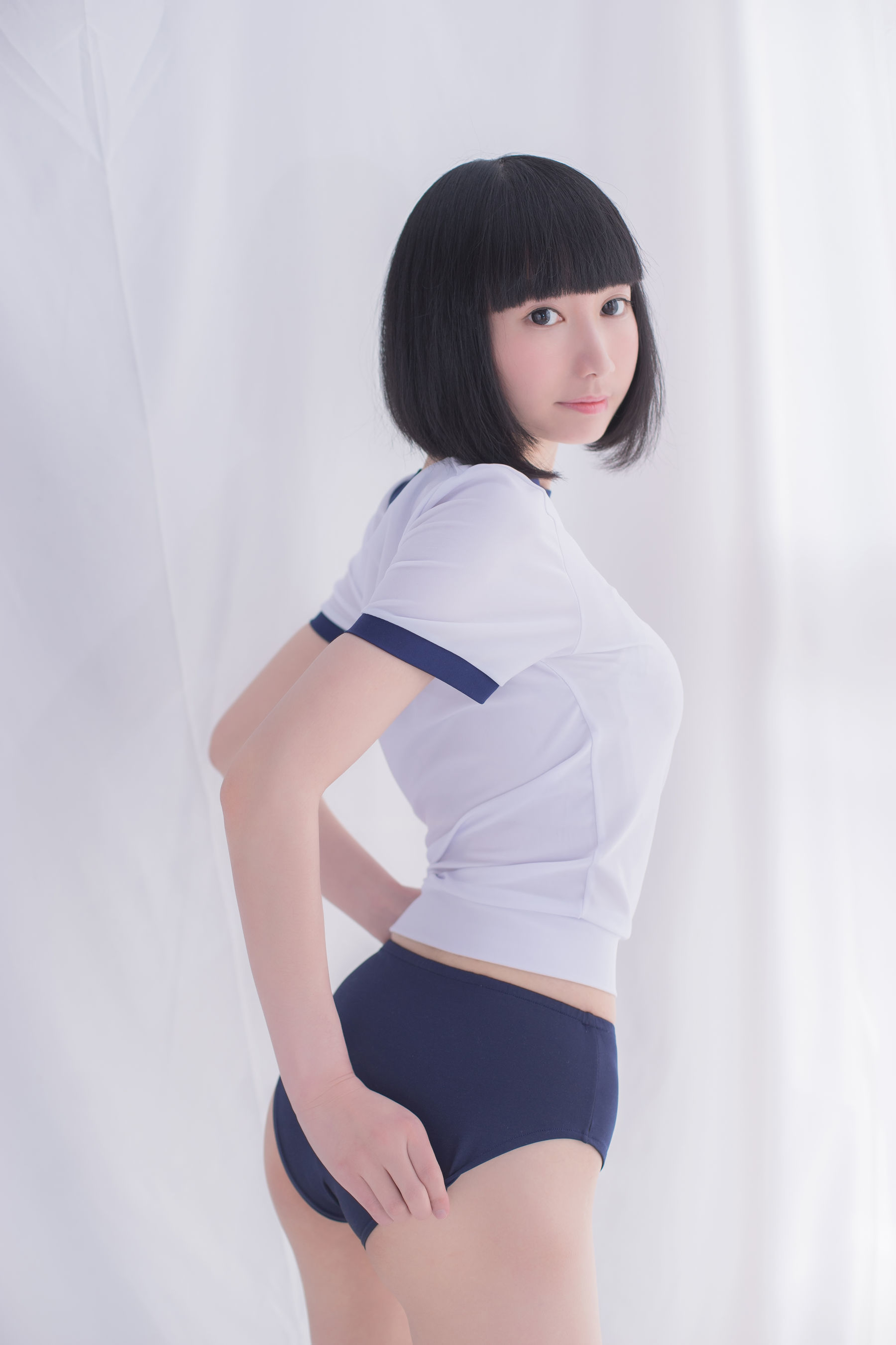 SPL.003  妹妹头少女的体操服-图36
