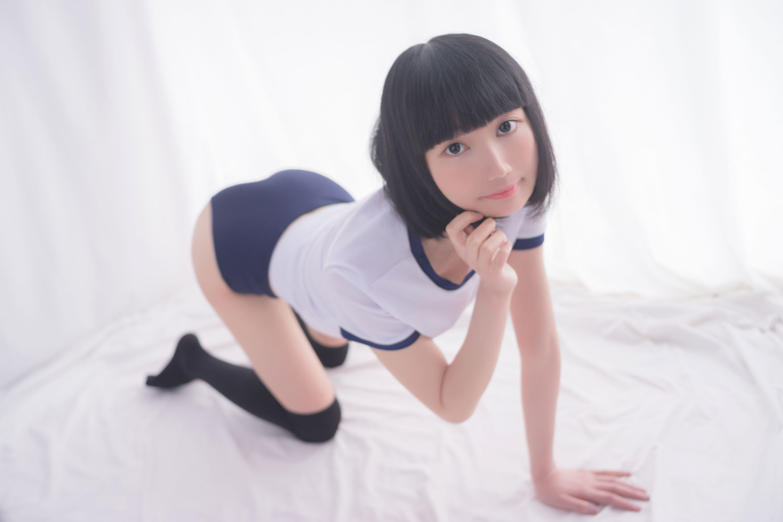SPL.003  妹妹头少女的体操服-图41