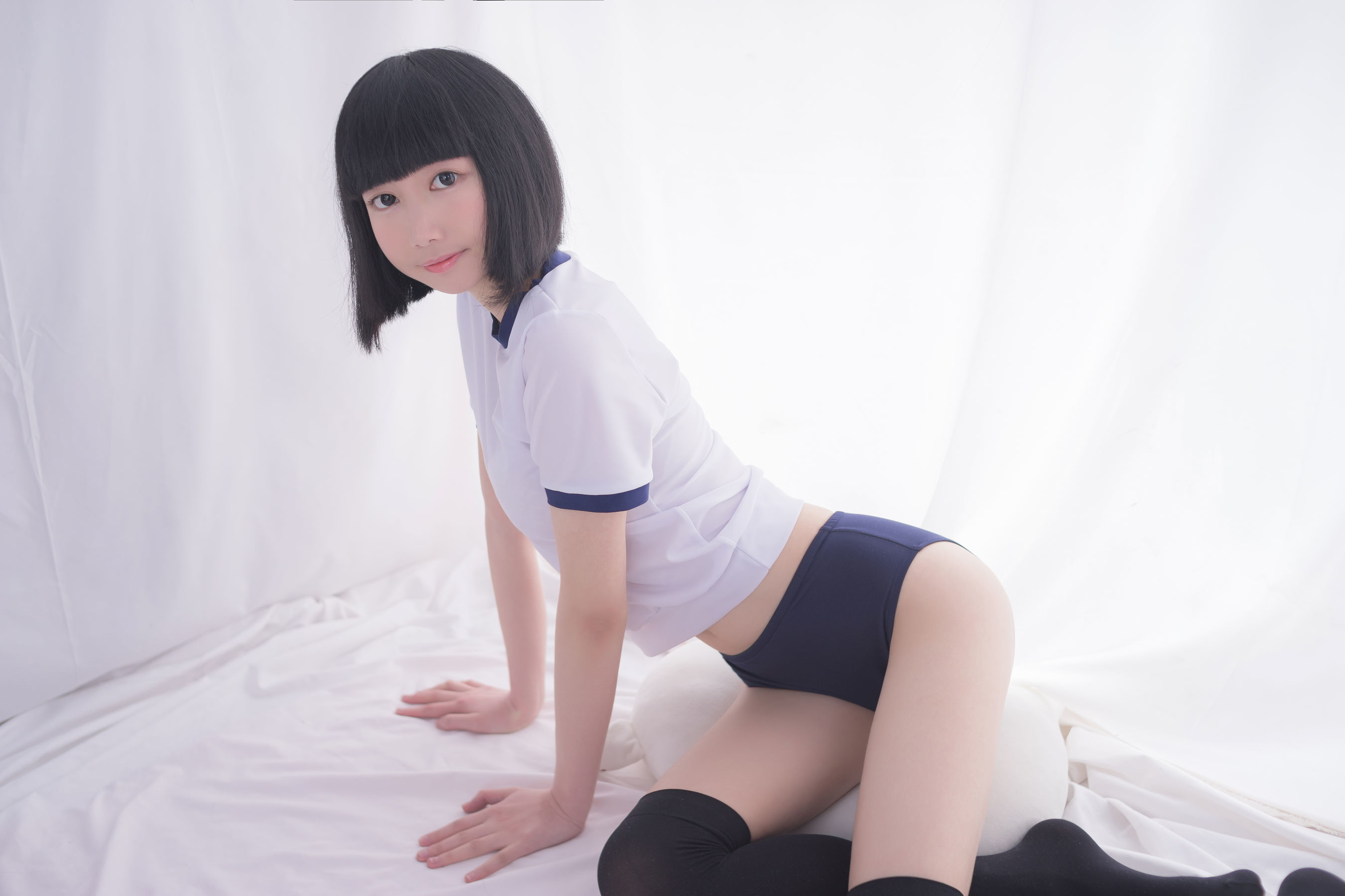 SPL.003  妹妹头少女的体操服-图49