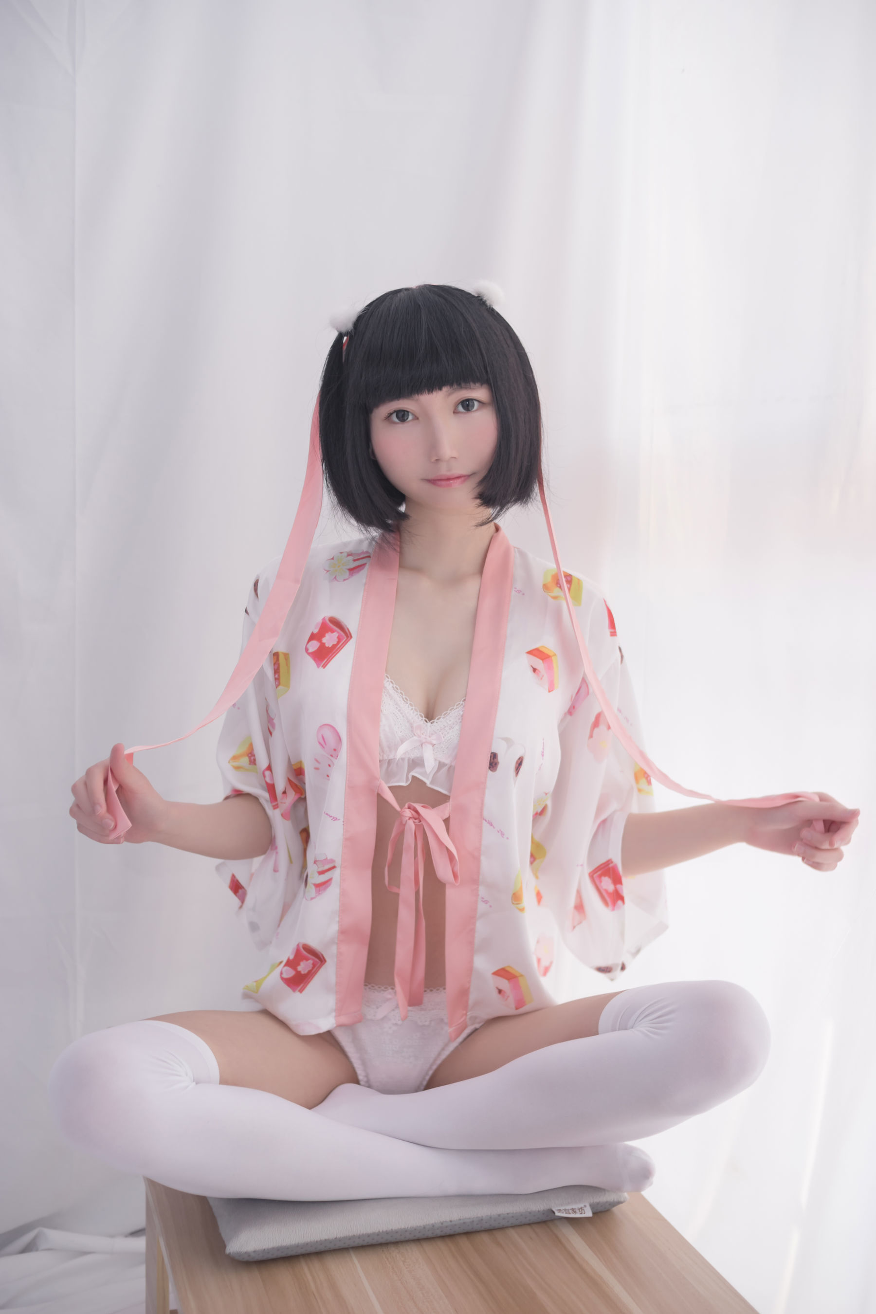 SPL.004  妹妹头少女的白丝-图13