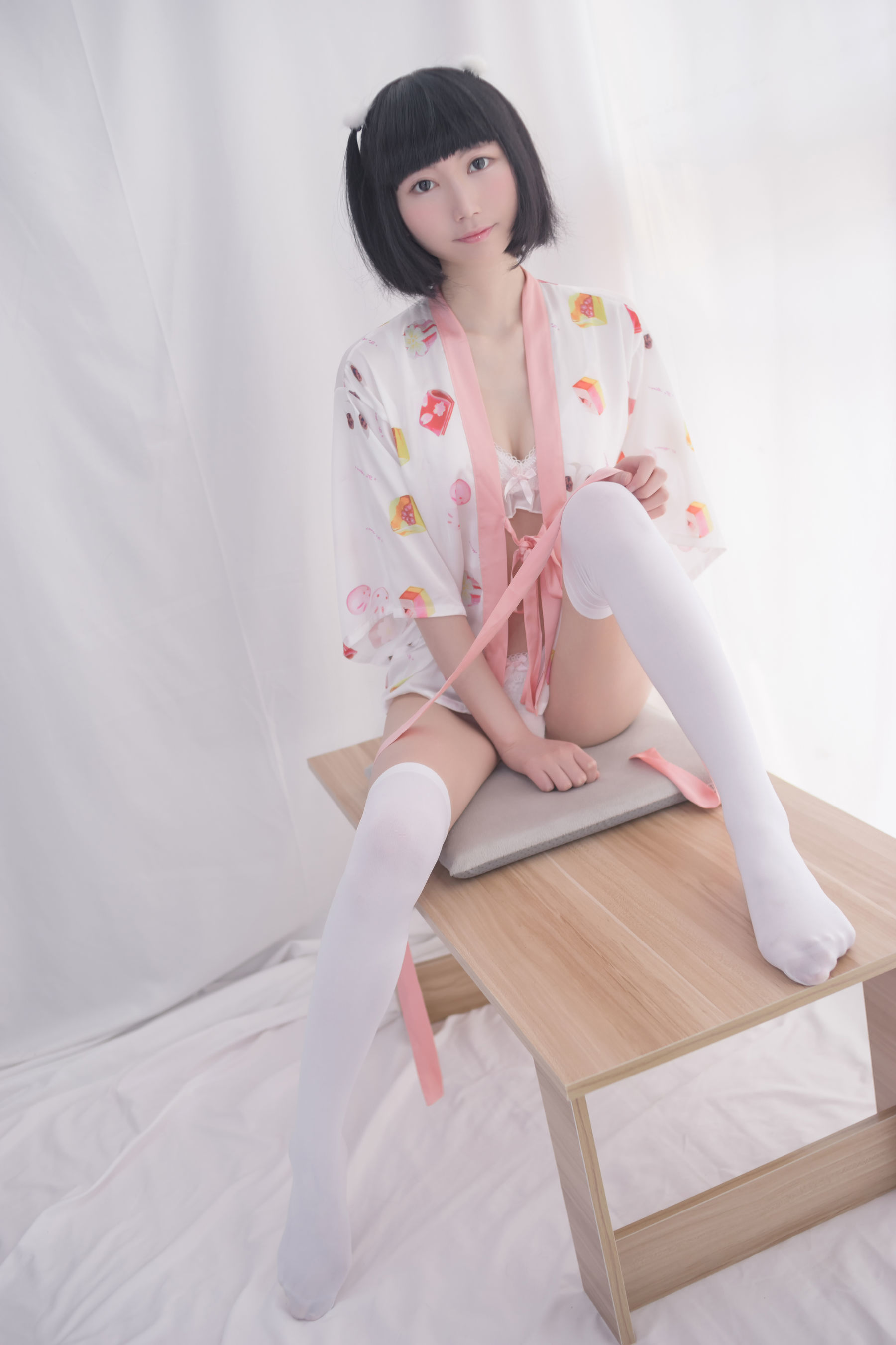 SPL.004  妹妹头少女的白丝-图14