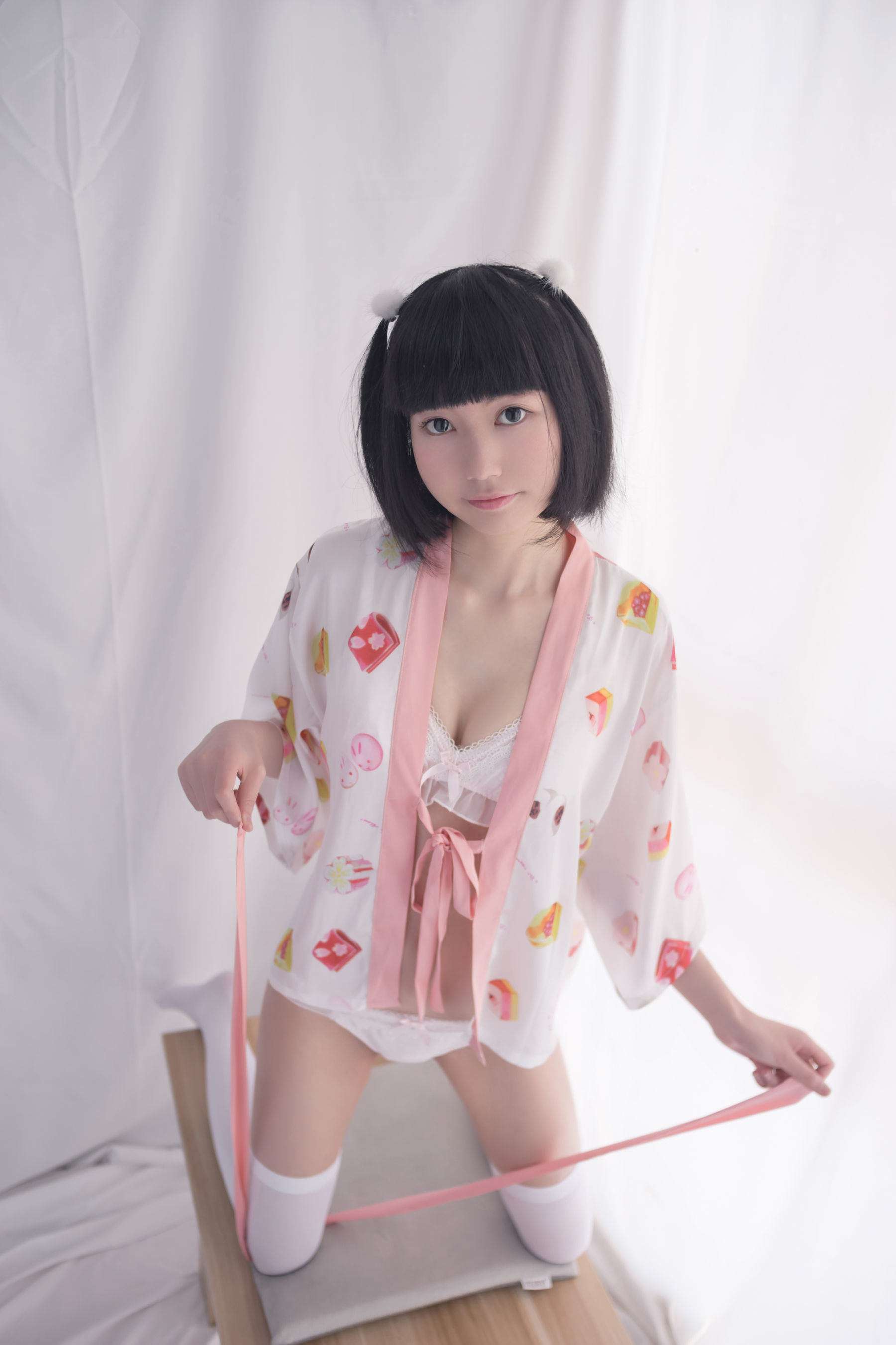 SPL.004  妹妹头少女的白丝-图16