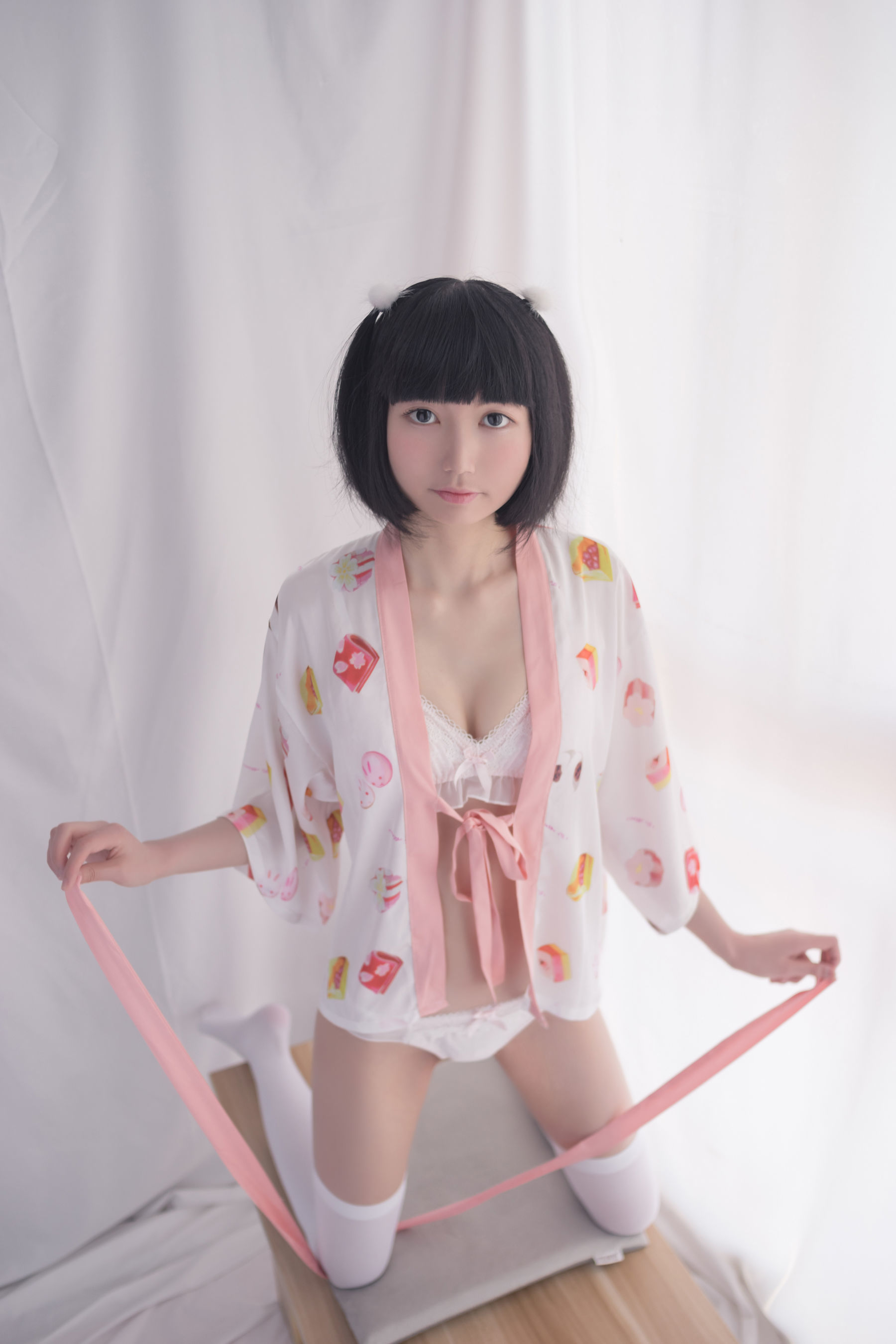 SPL.004  妹妹头少女的白丝-图17
