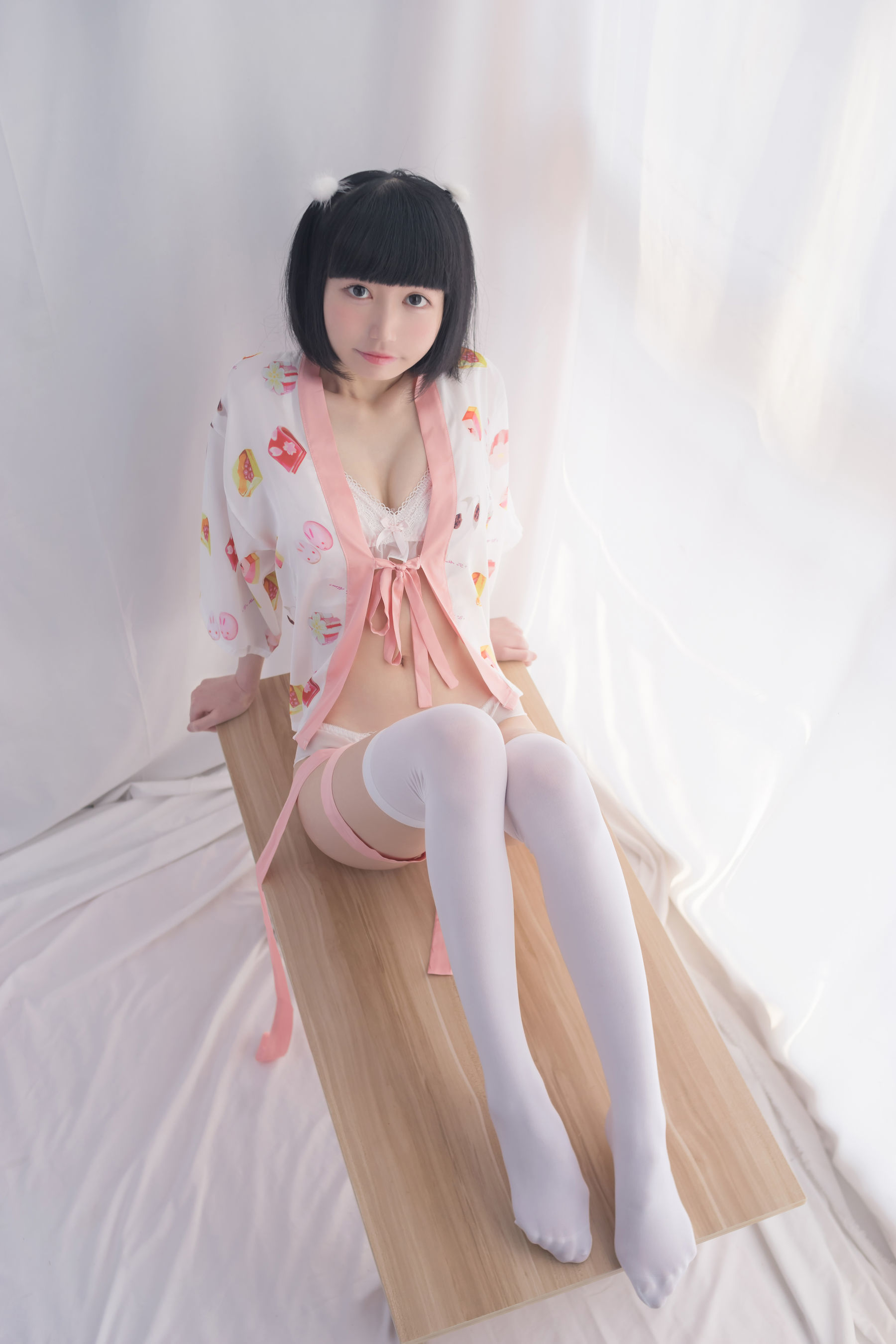SPL.004  妹妹头少女的白丝-图4