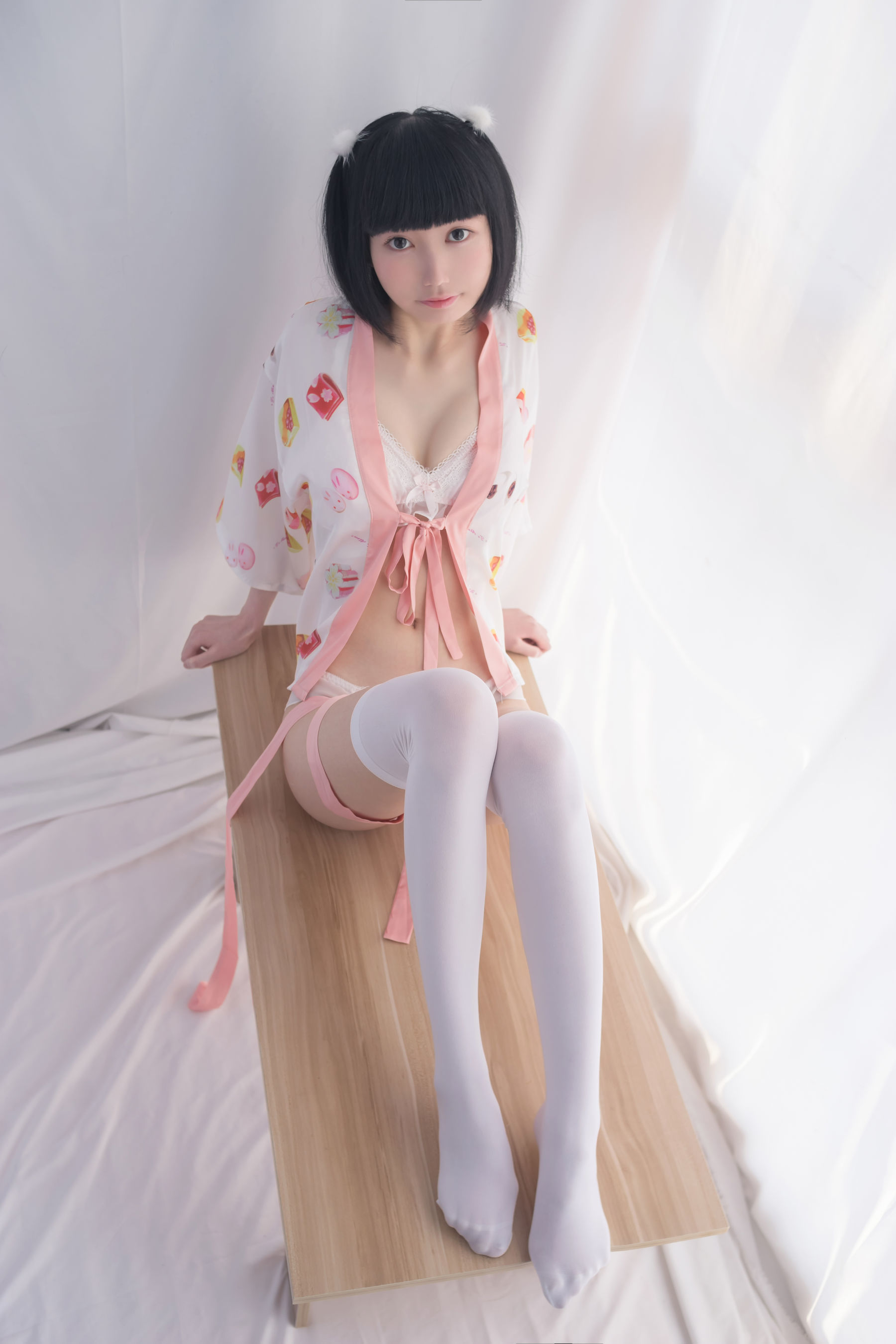 SPL.004  妹妹头少女的白丝-图5
