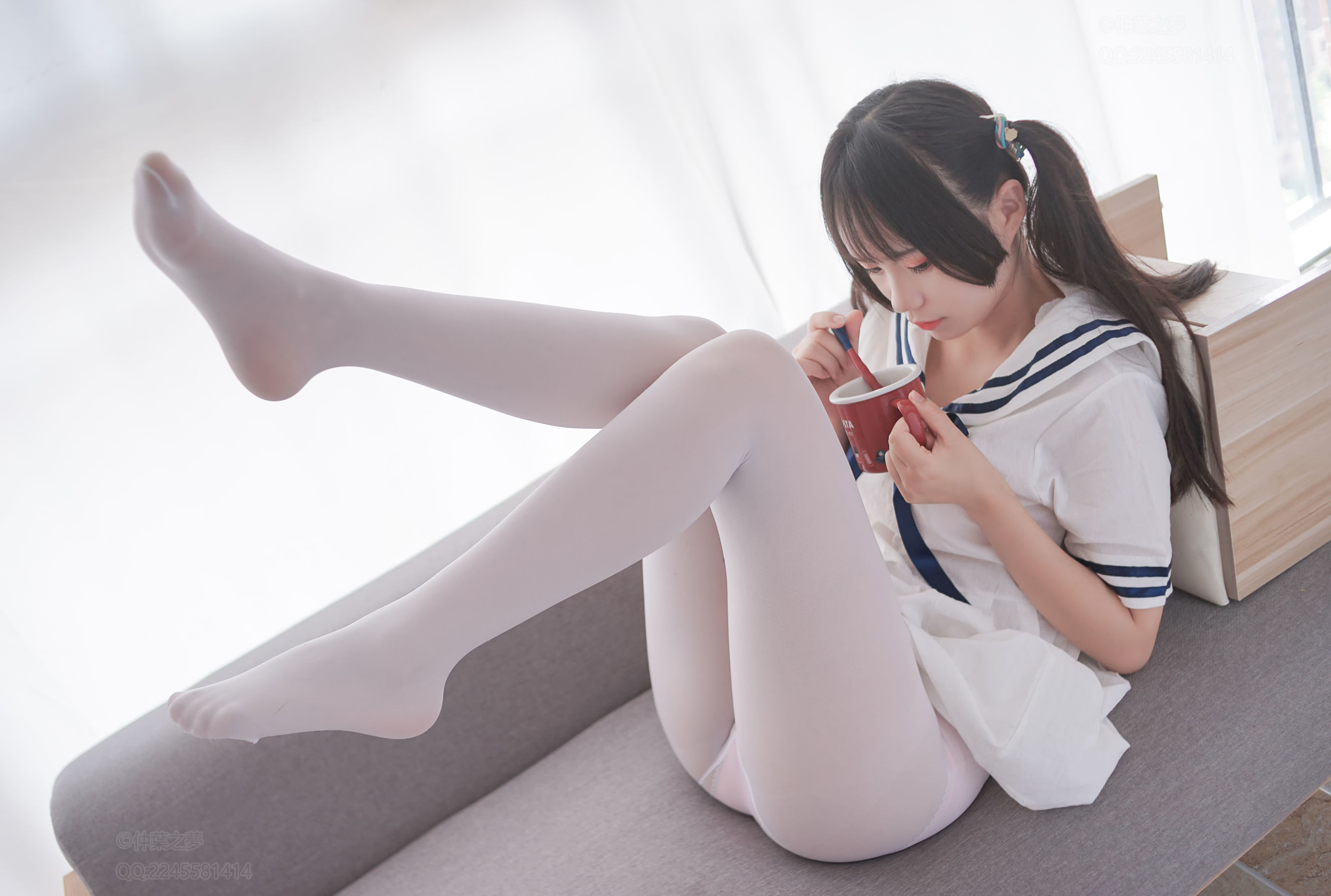 SPL.006  白裙白丝美足-图27