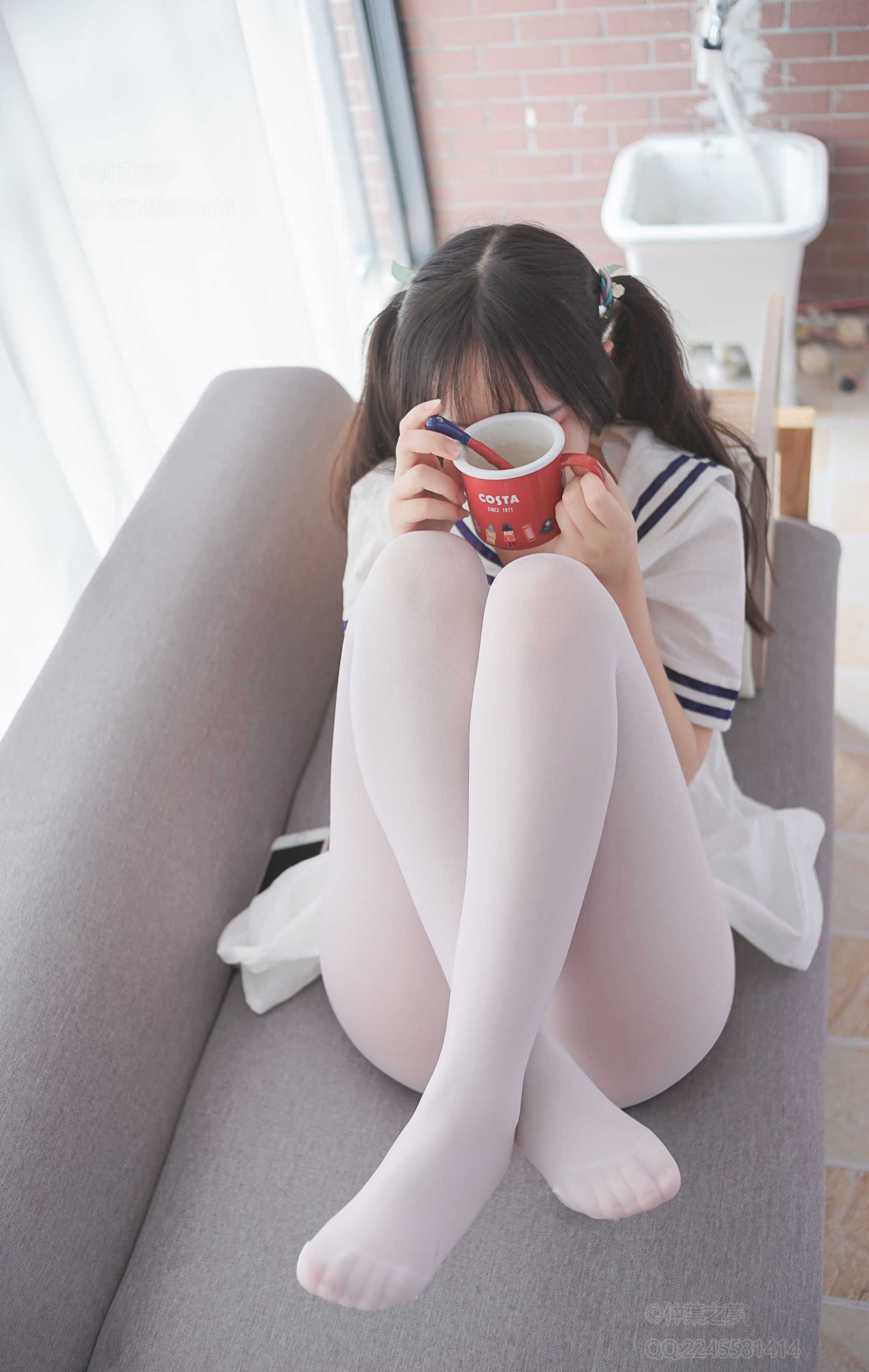 SPL.006  白裙白丝美足-图30