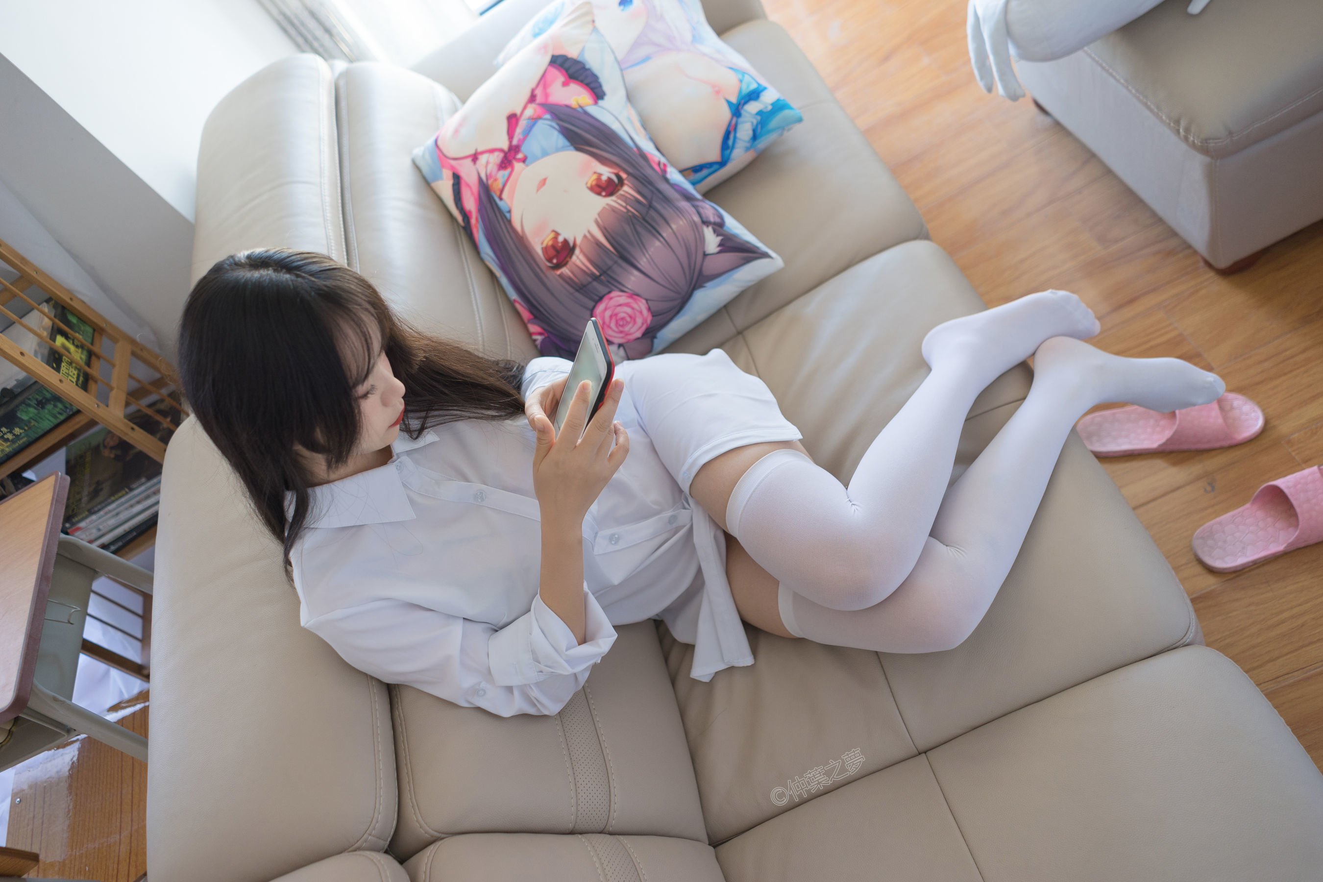 SPL.013  衬衫白丝诱惑-图1