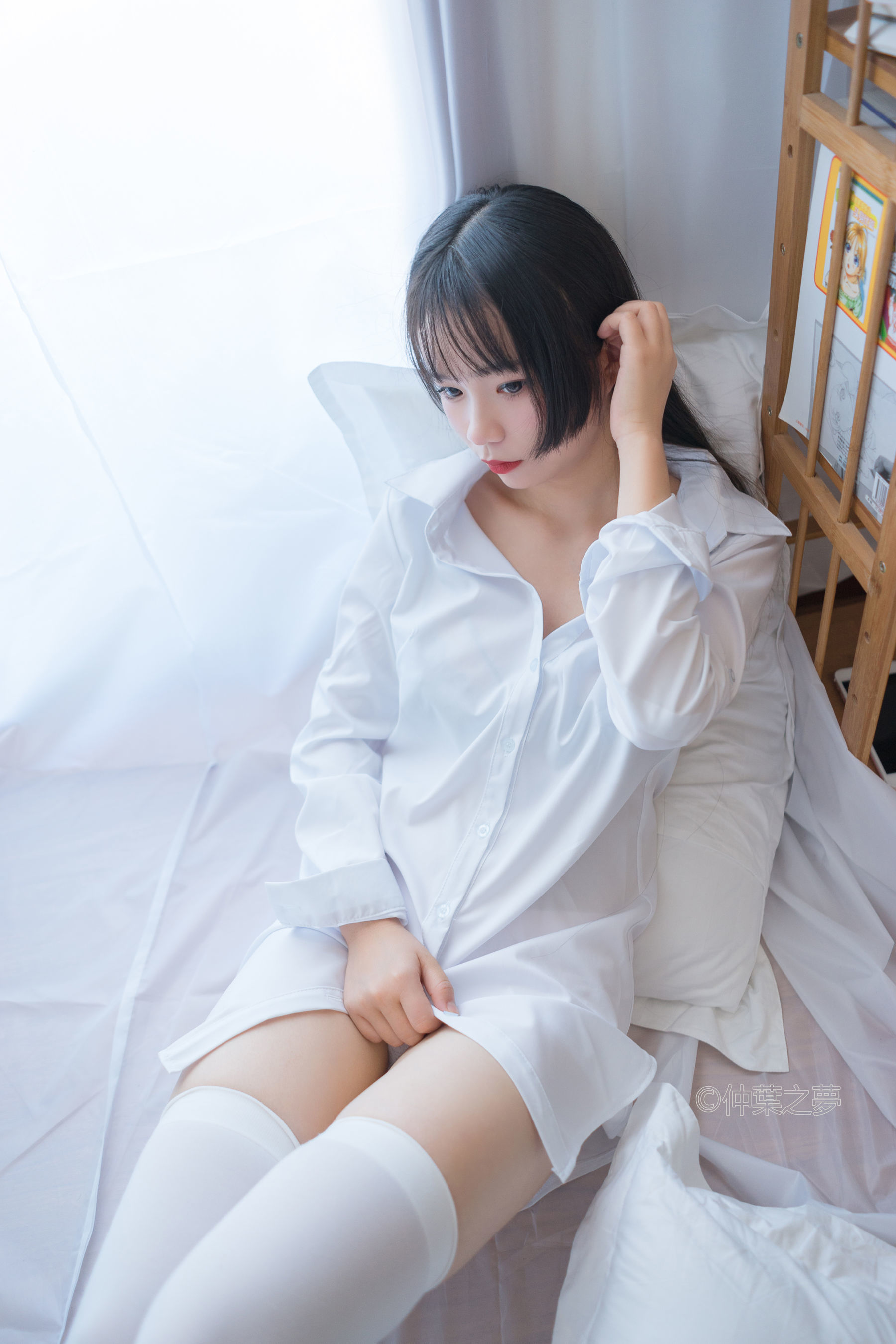 SPL.013  衬衫白丝诱惑-图36