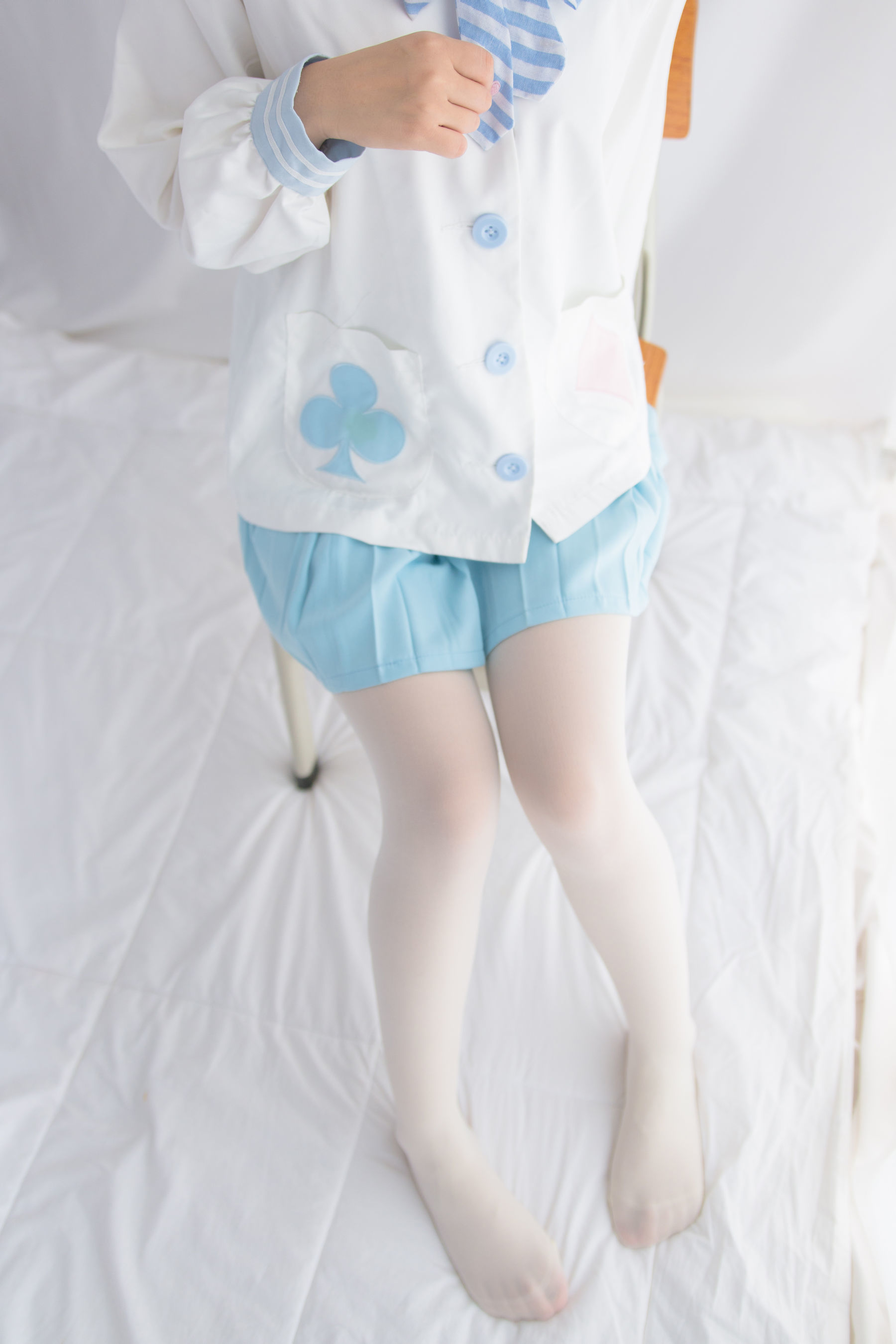 VOL.001  少女白丝-图5