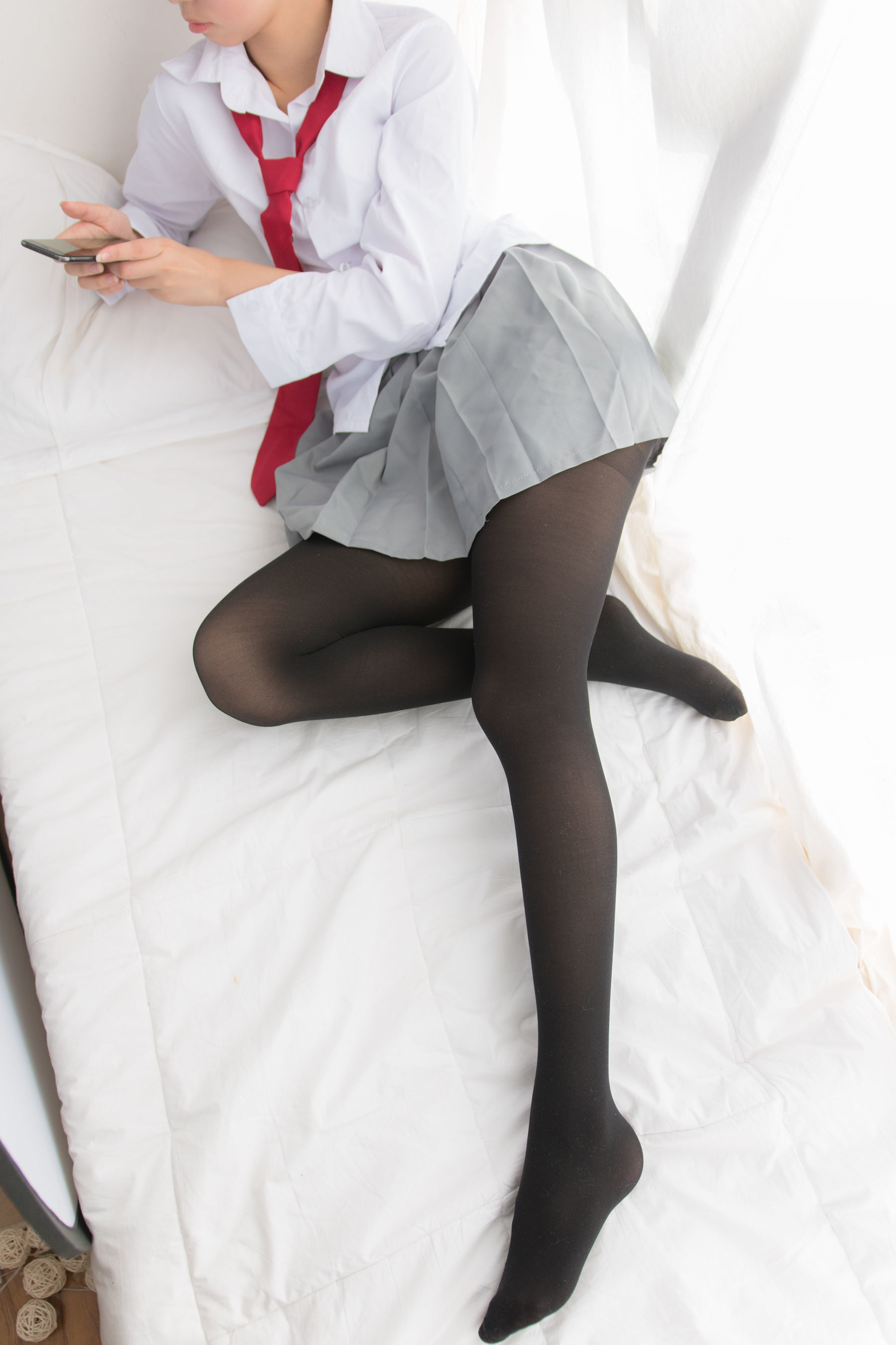 VOL.003  白衬衫黑丝-图38