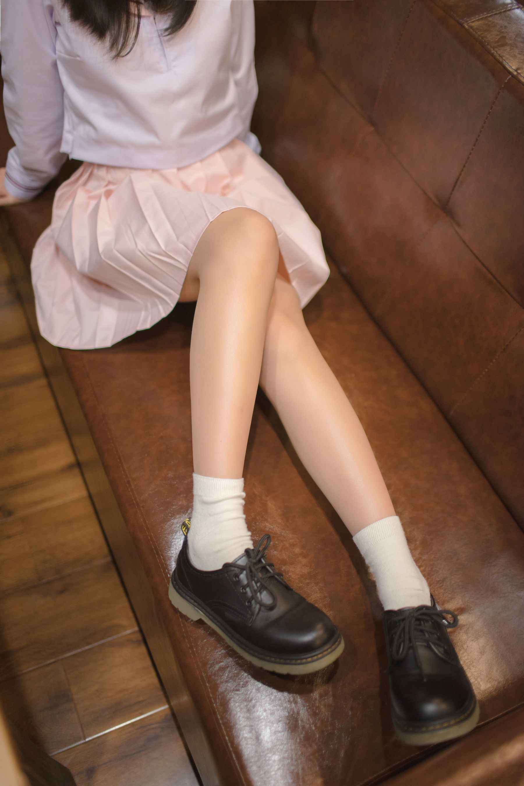 VOL.005  日系美腿白棉袜-图35