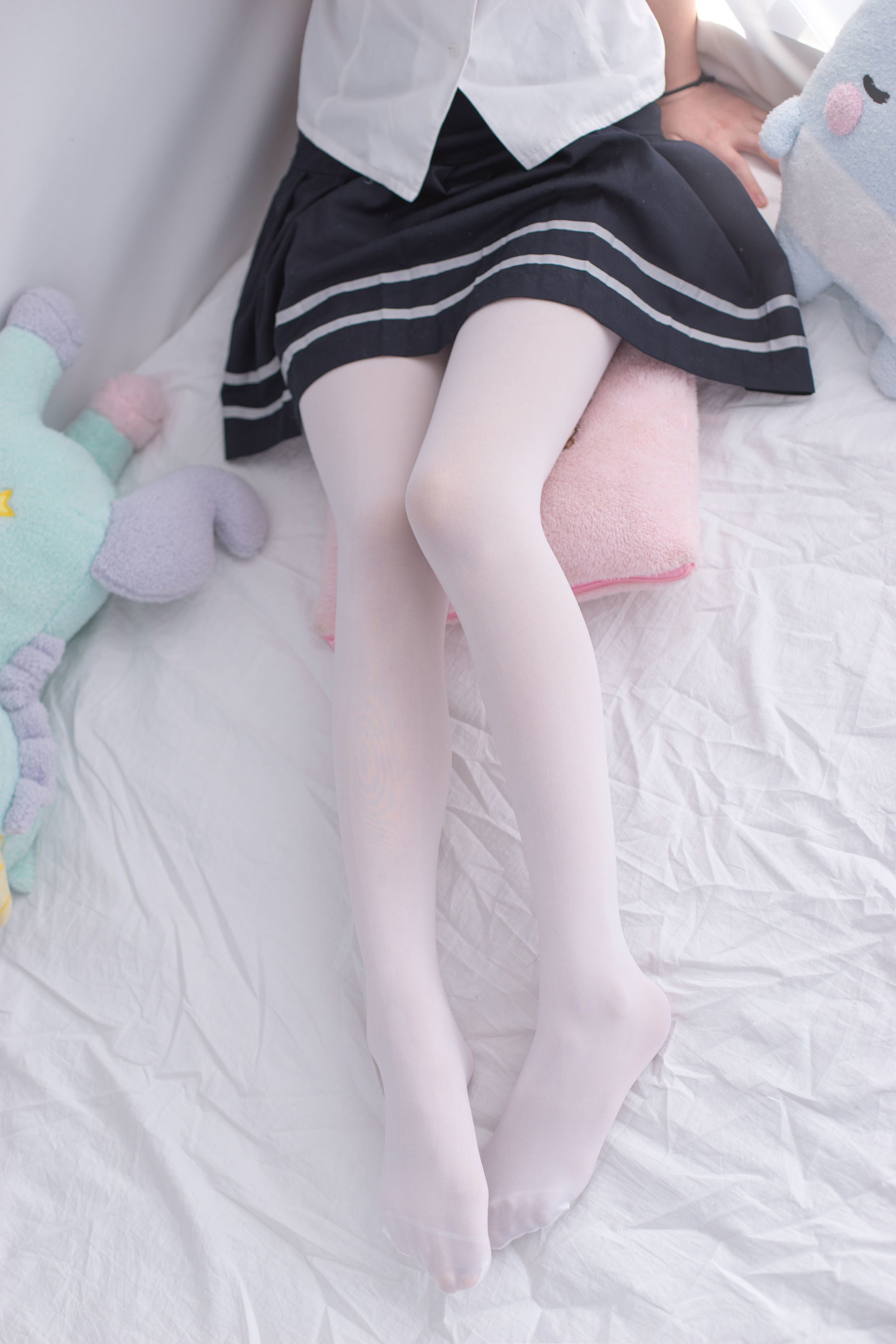 VOL.008  校服白丝-图1
