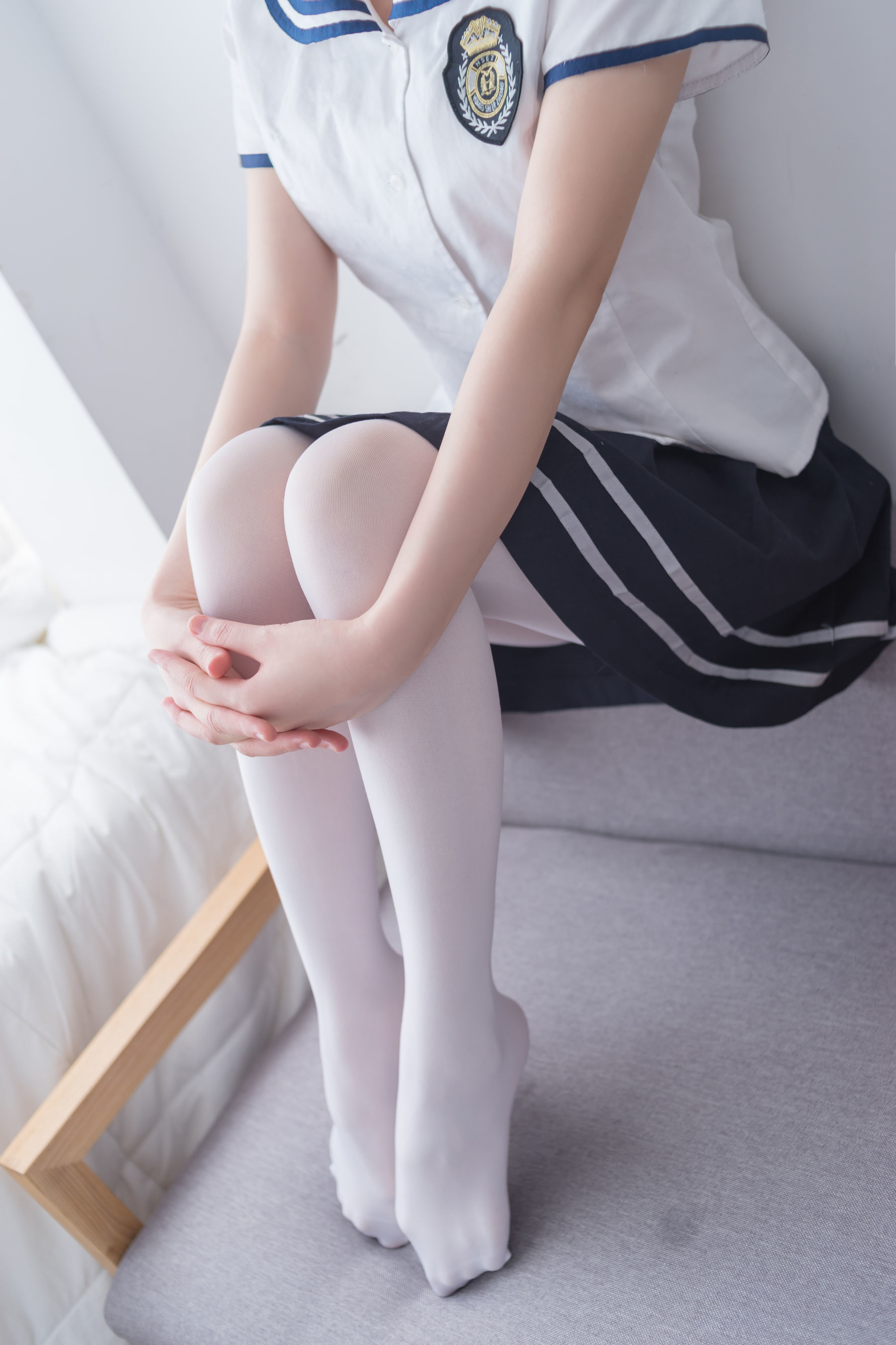 VOL.008  校服白丝-图34