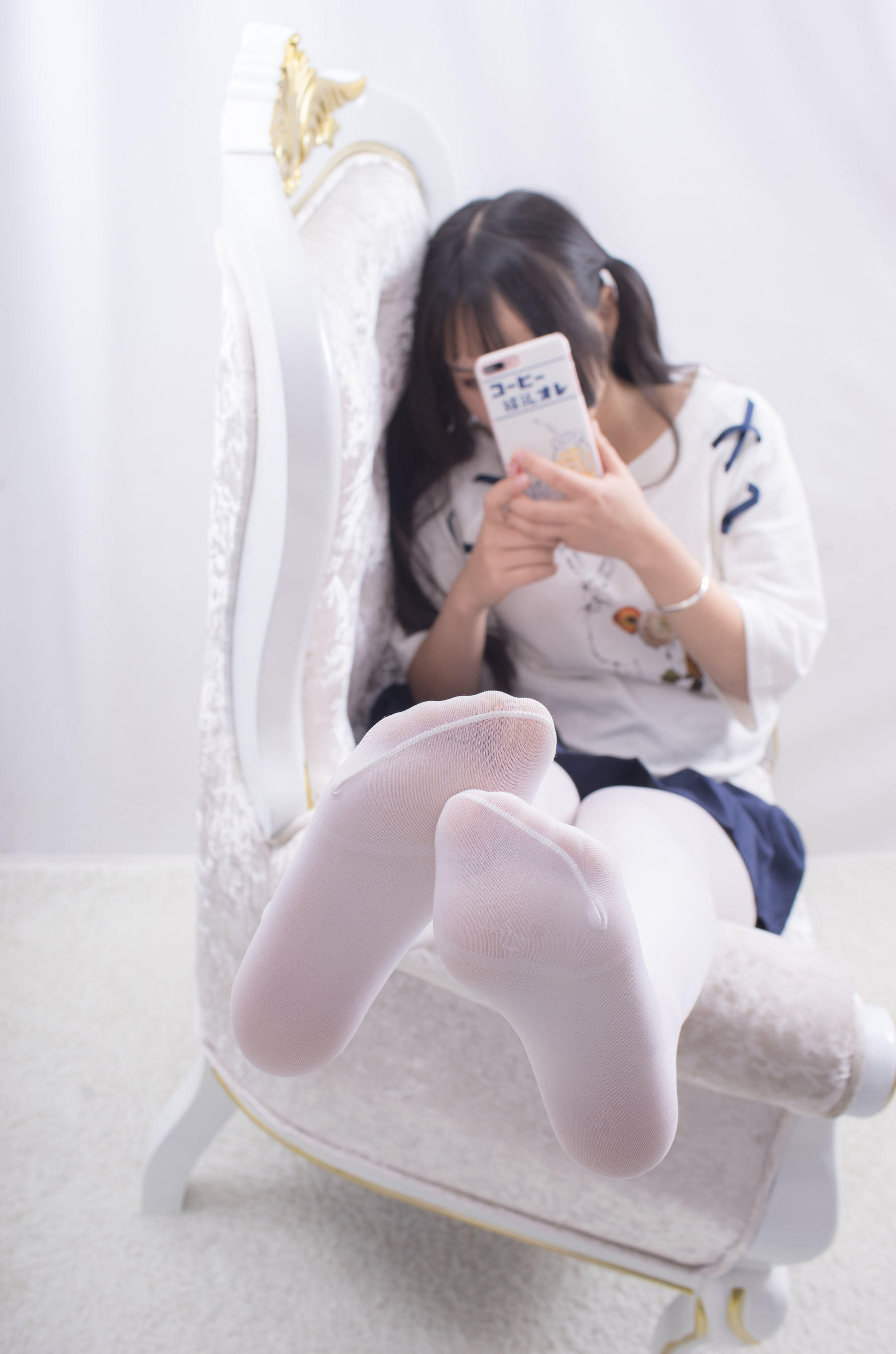 VOL.009  白丝拍摄现场-图8