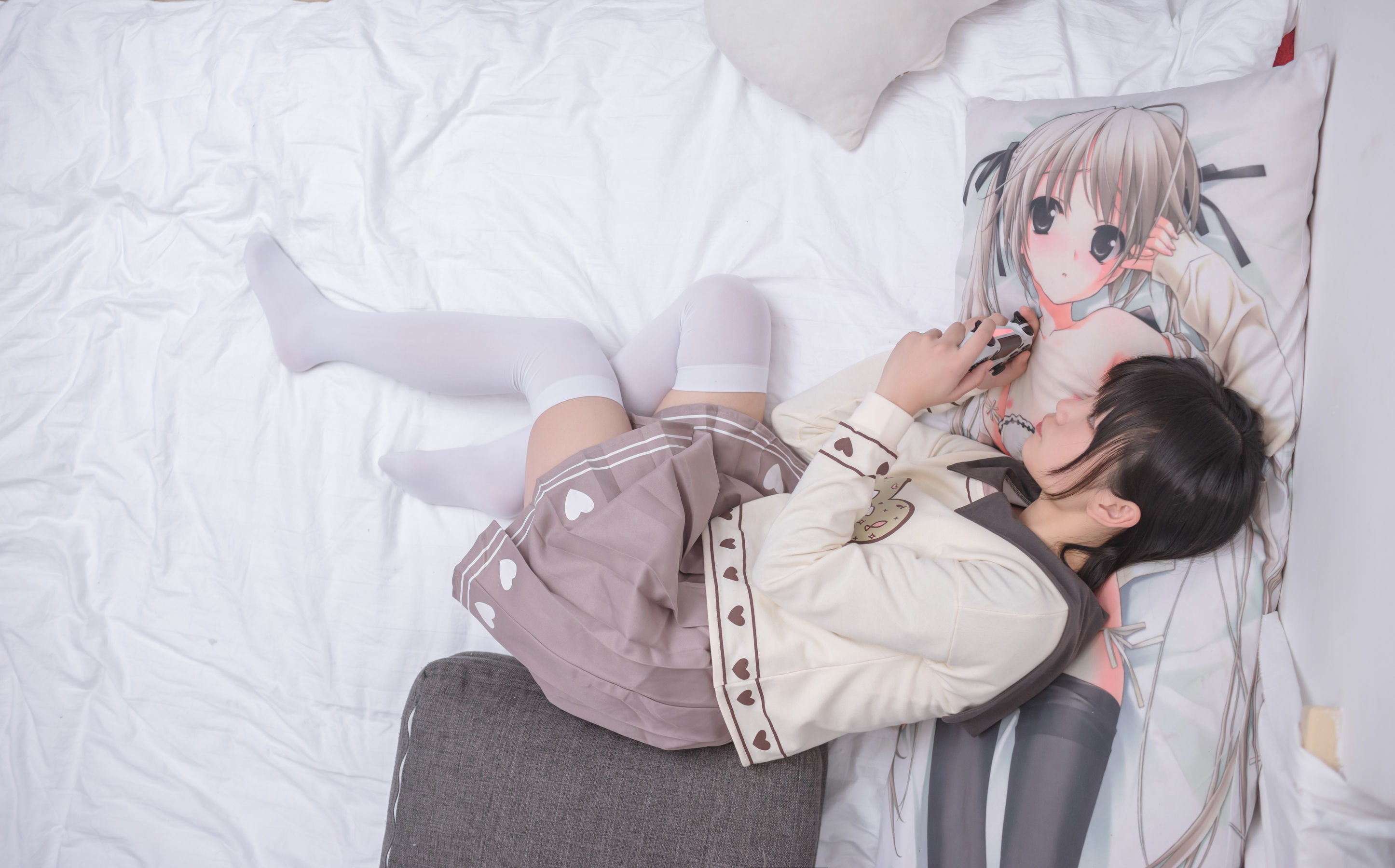 VOL.011  游戏少女的白丝-图40