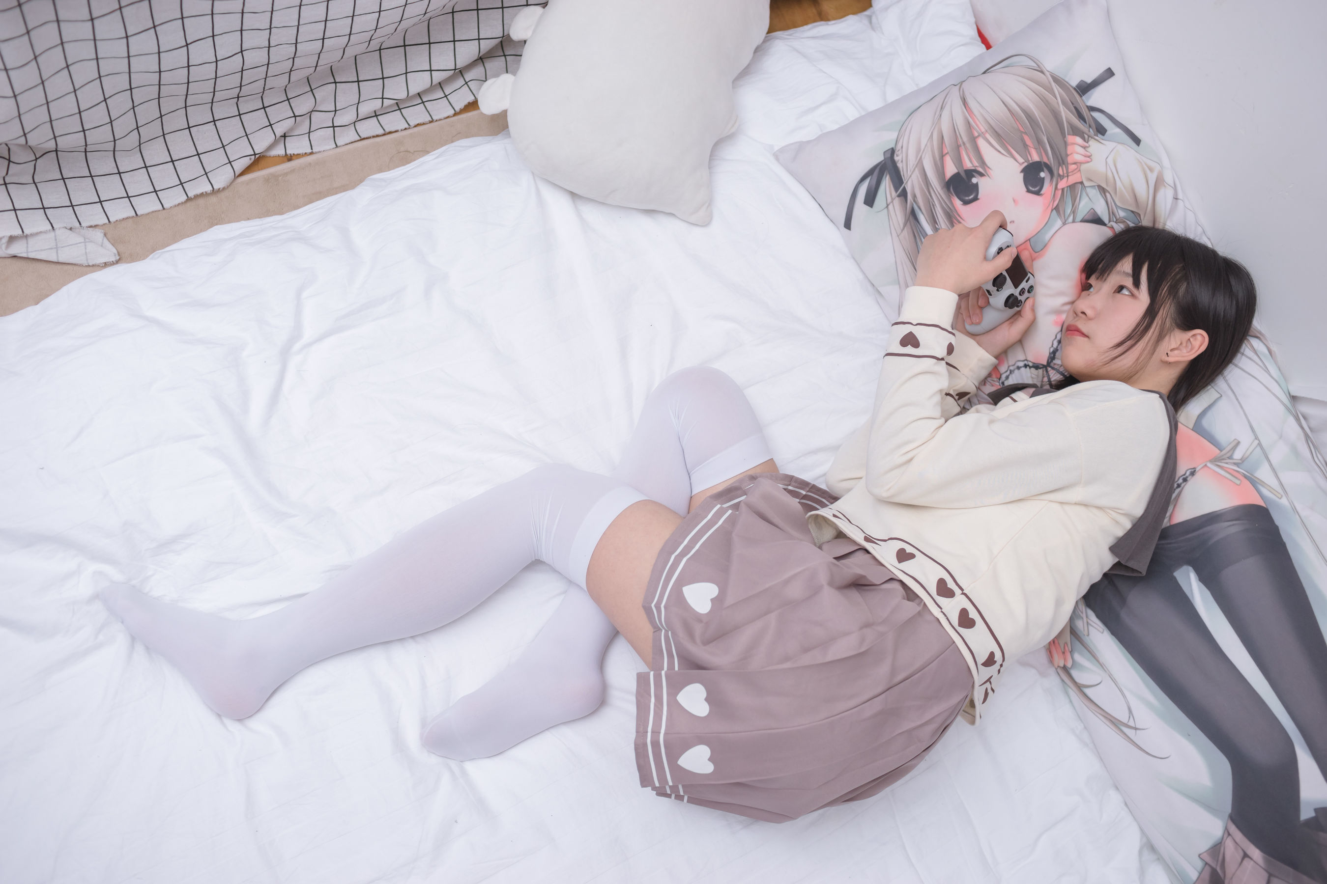 VOL.011  游戏少女的白丝-图43