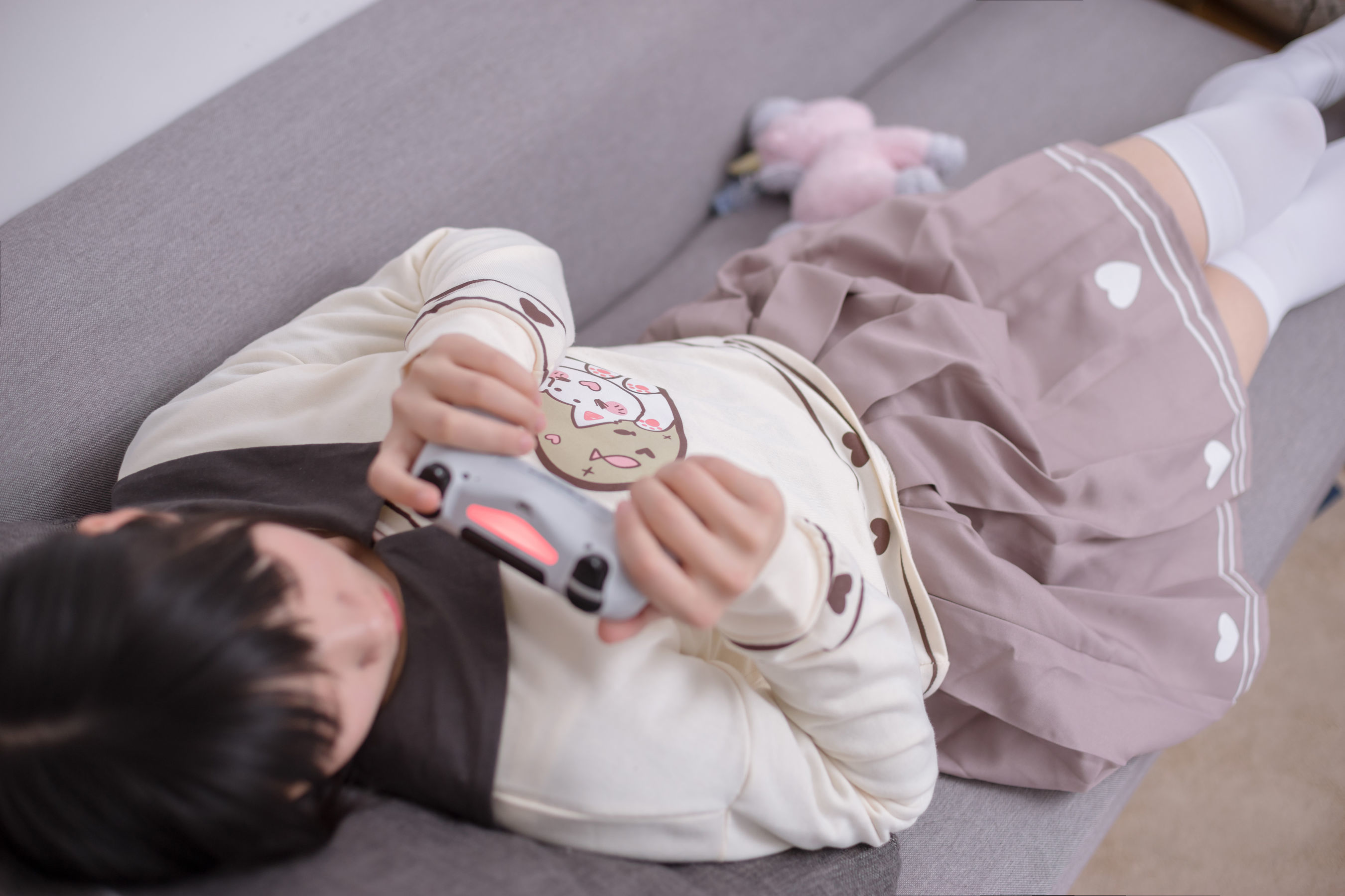 VOL.011  游戏少女的白丝-图61