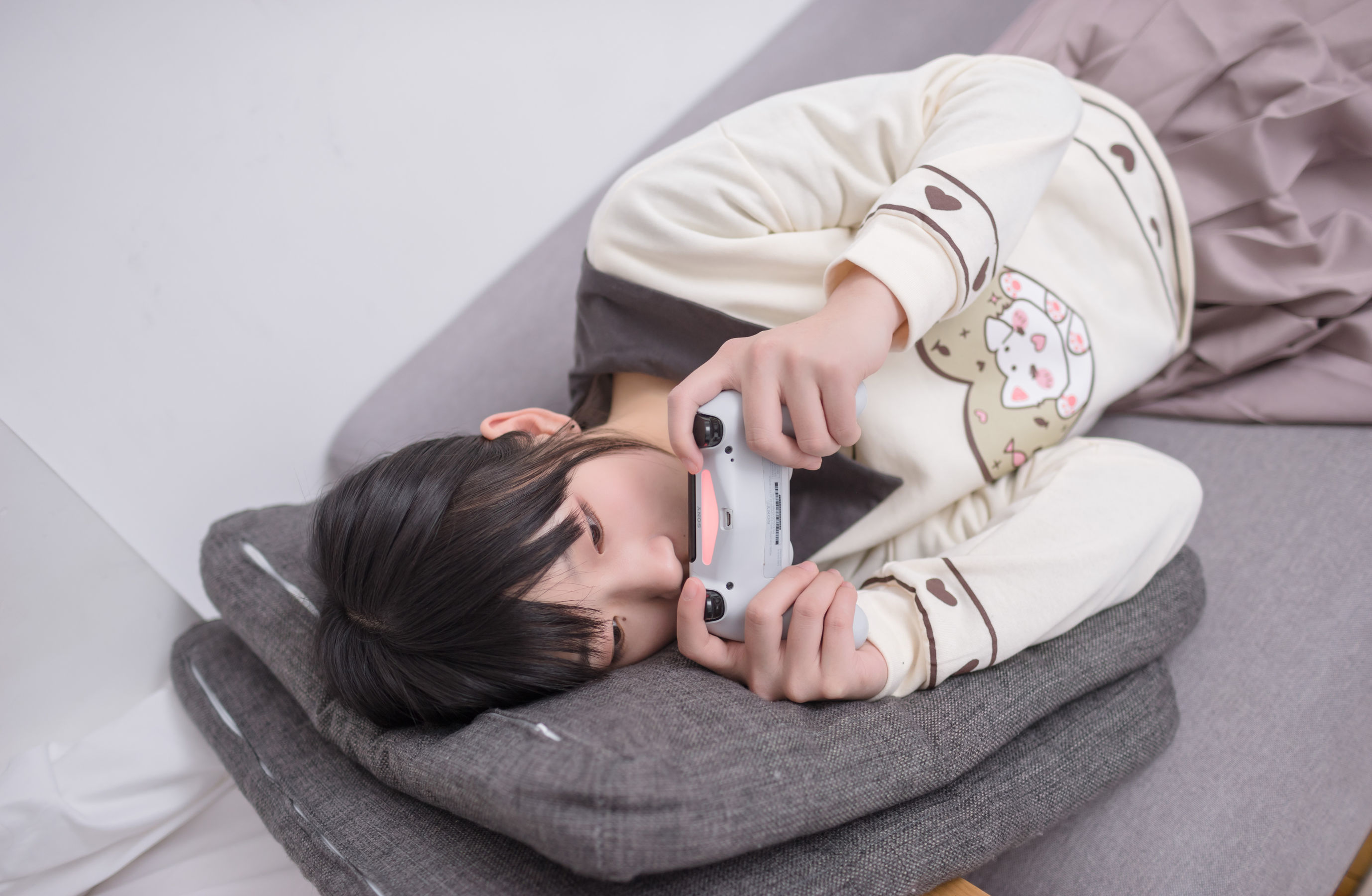 VOL.011  游戏少女的白丝-图67