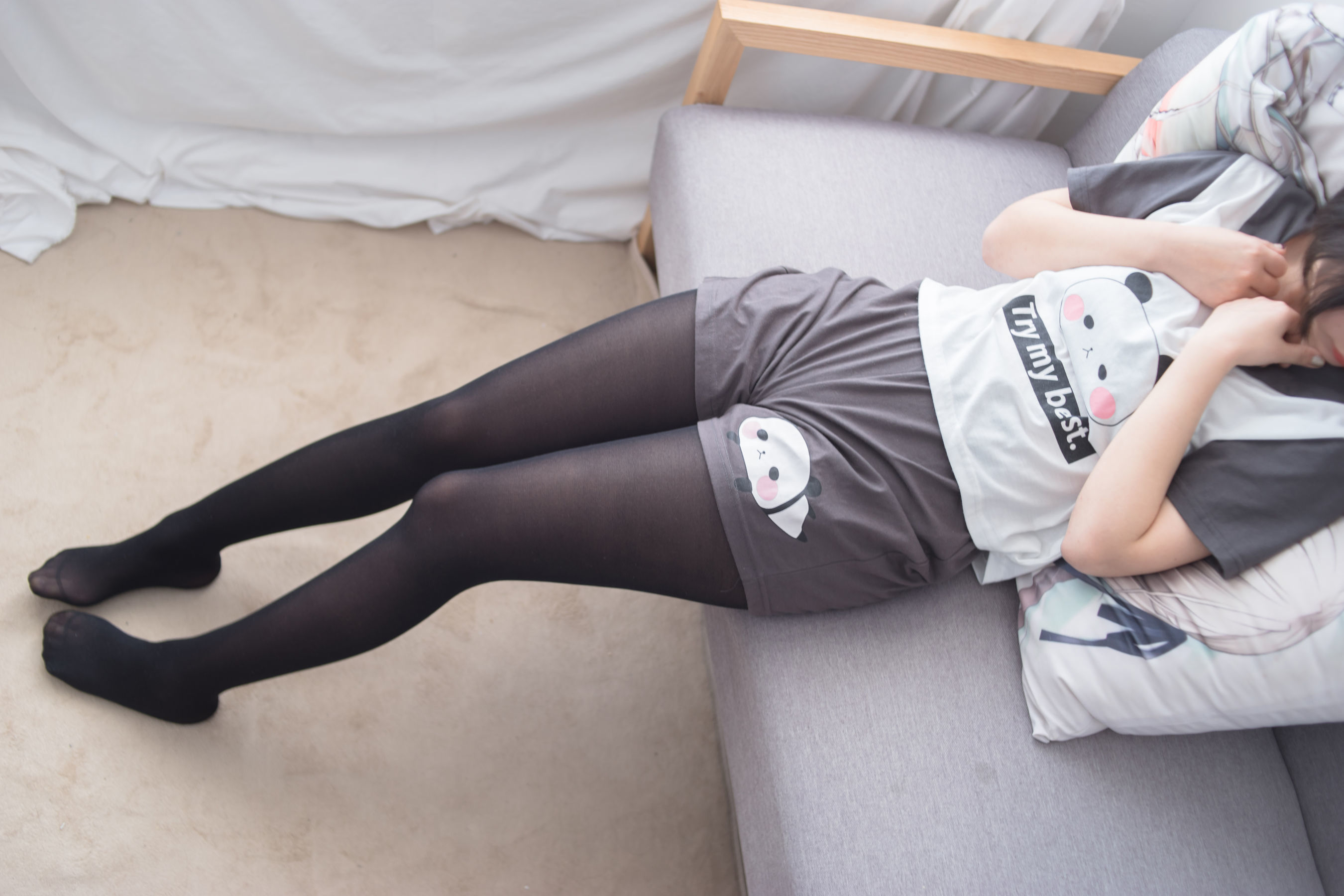 VOL.012  可爱短发少女的黑丝-图39