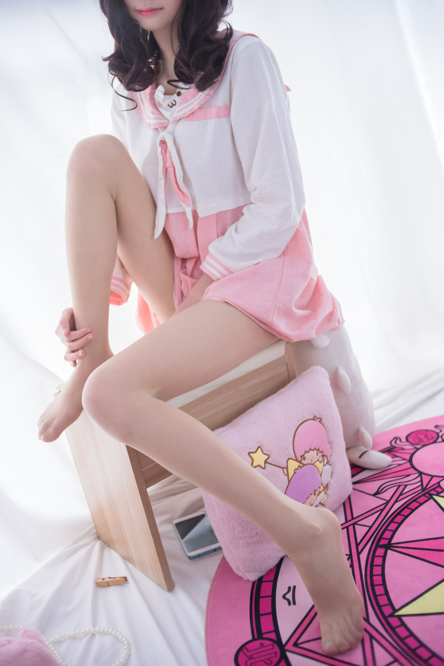 VOL.014  粉红少女薄肉丝-图9