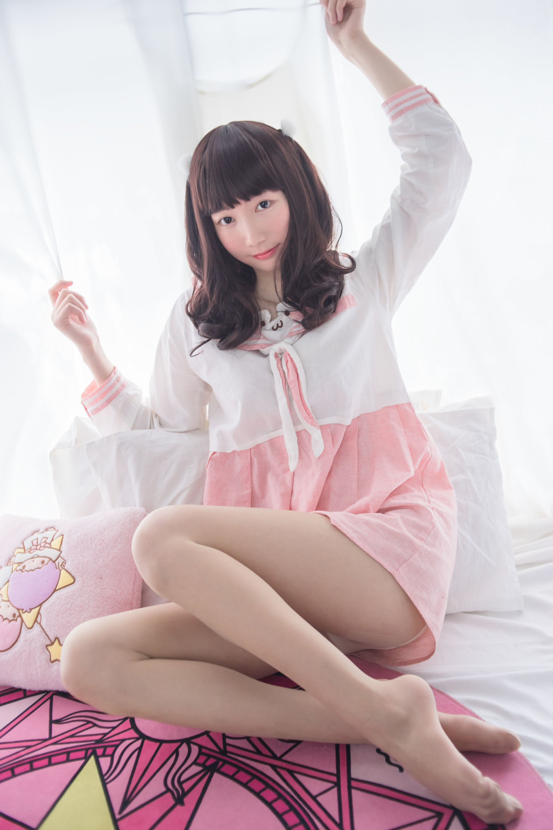 VOL.014  粉红少女薄肉丝-图13