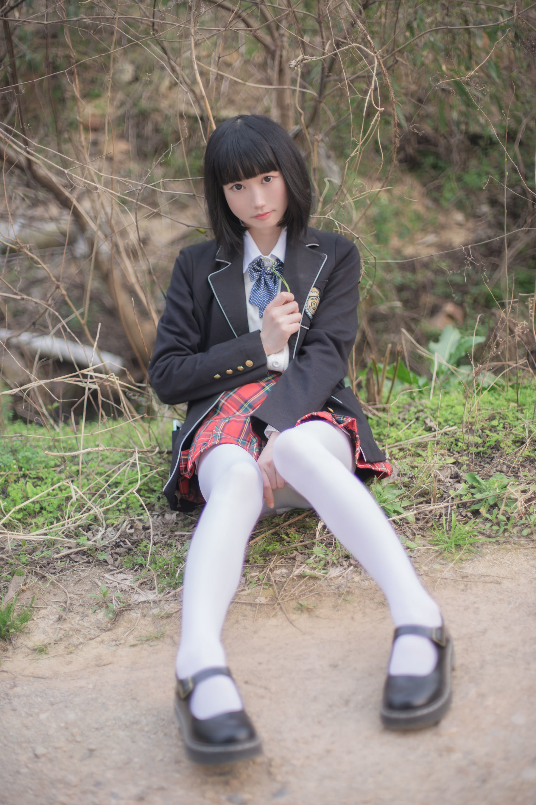 VOL.016  JK浴室白丝-图46