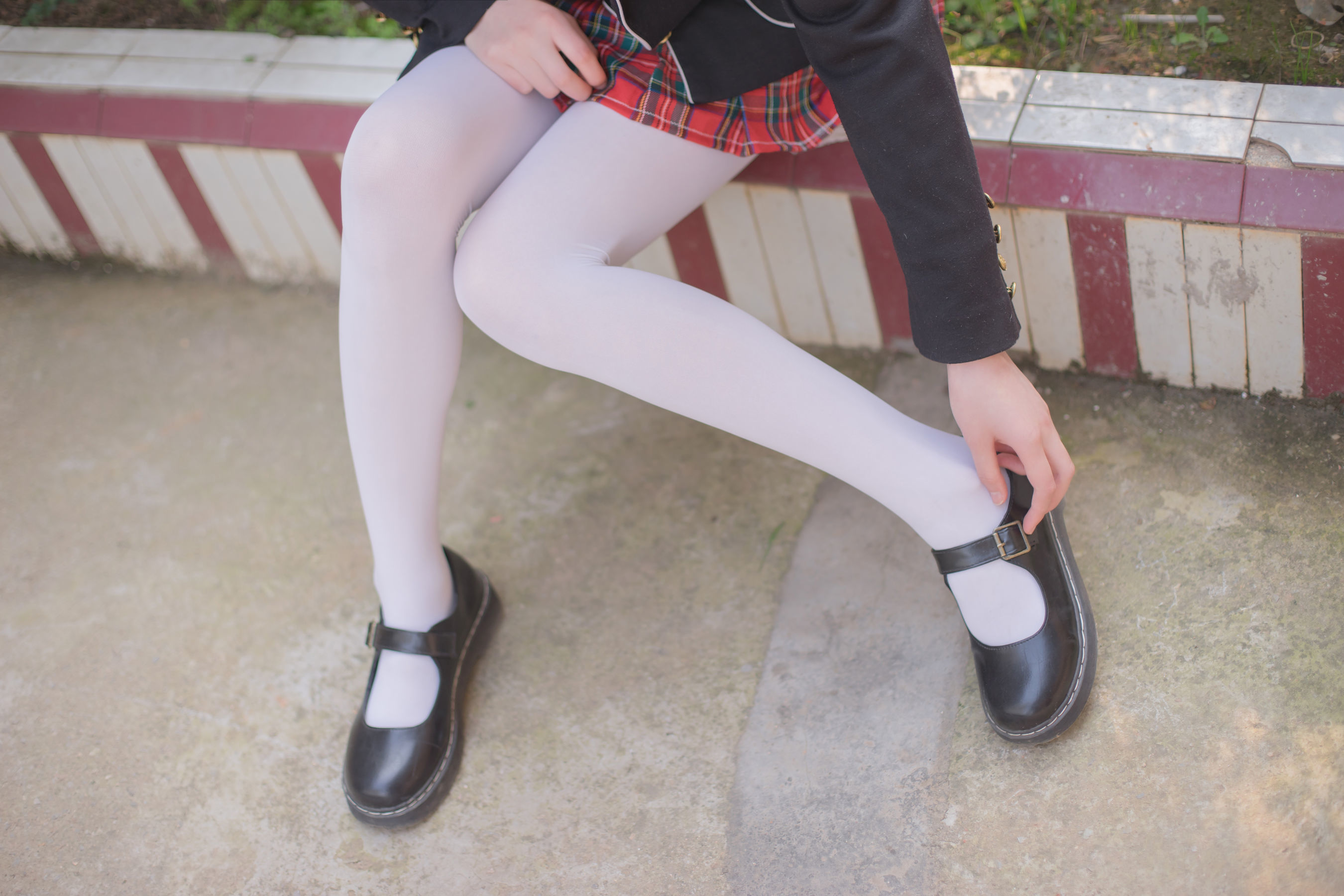 VOL.016  JK浴室白丝-图8