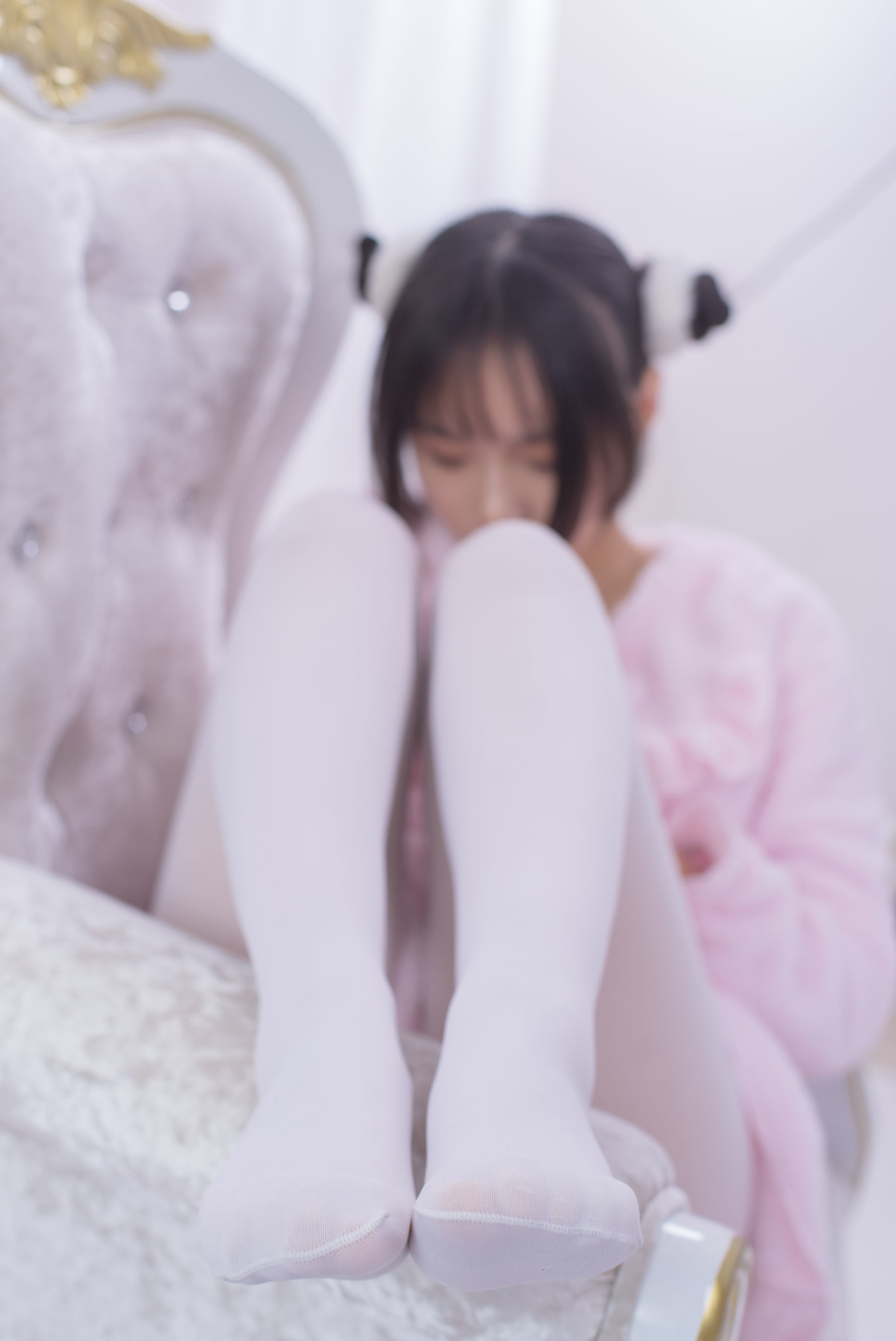 VOL.017  粉红毛茸茸睡衣白丝少女-图20