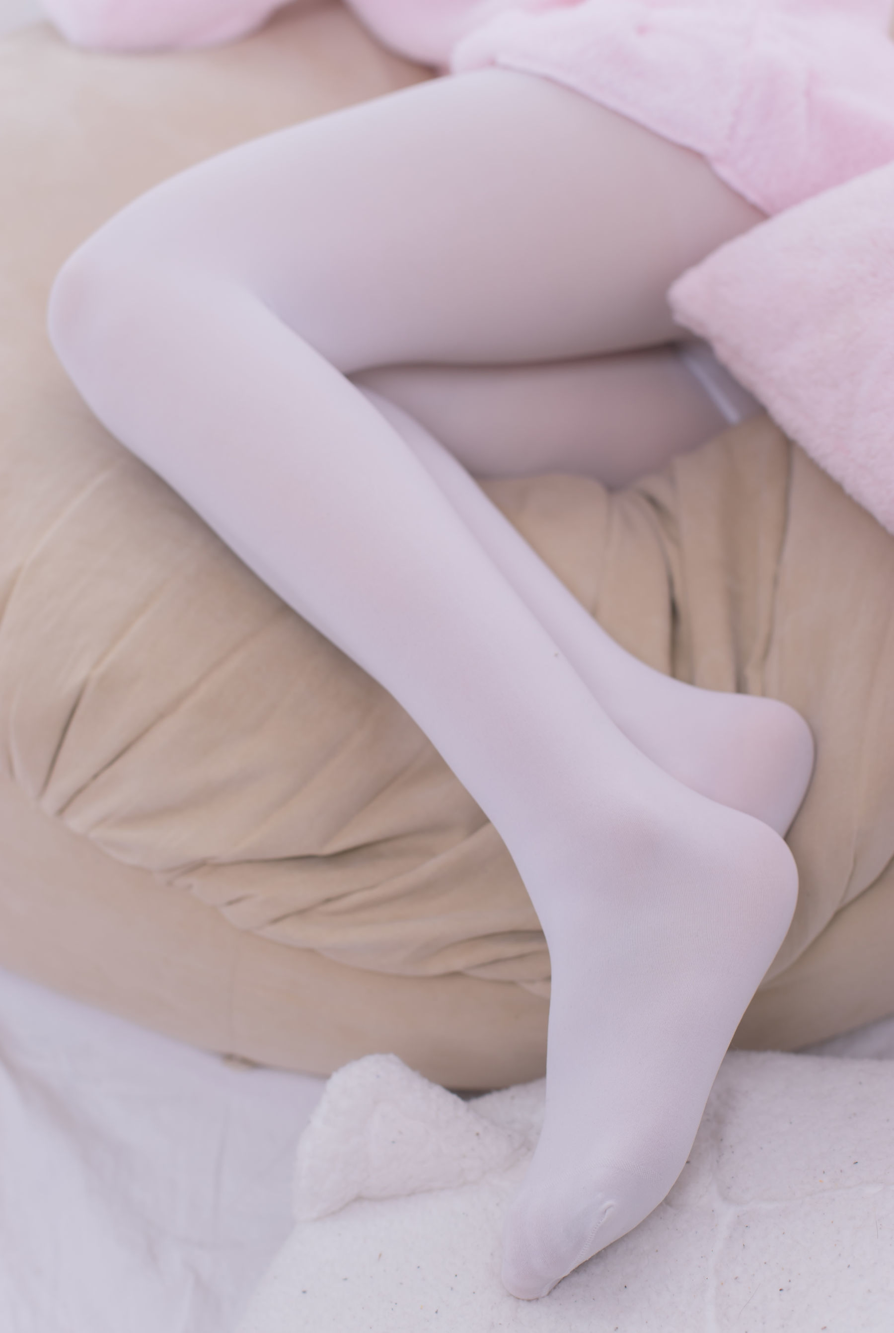 VOL.017  粉红毛茸茸睡衣白丝少女-图54
