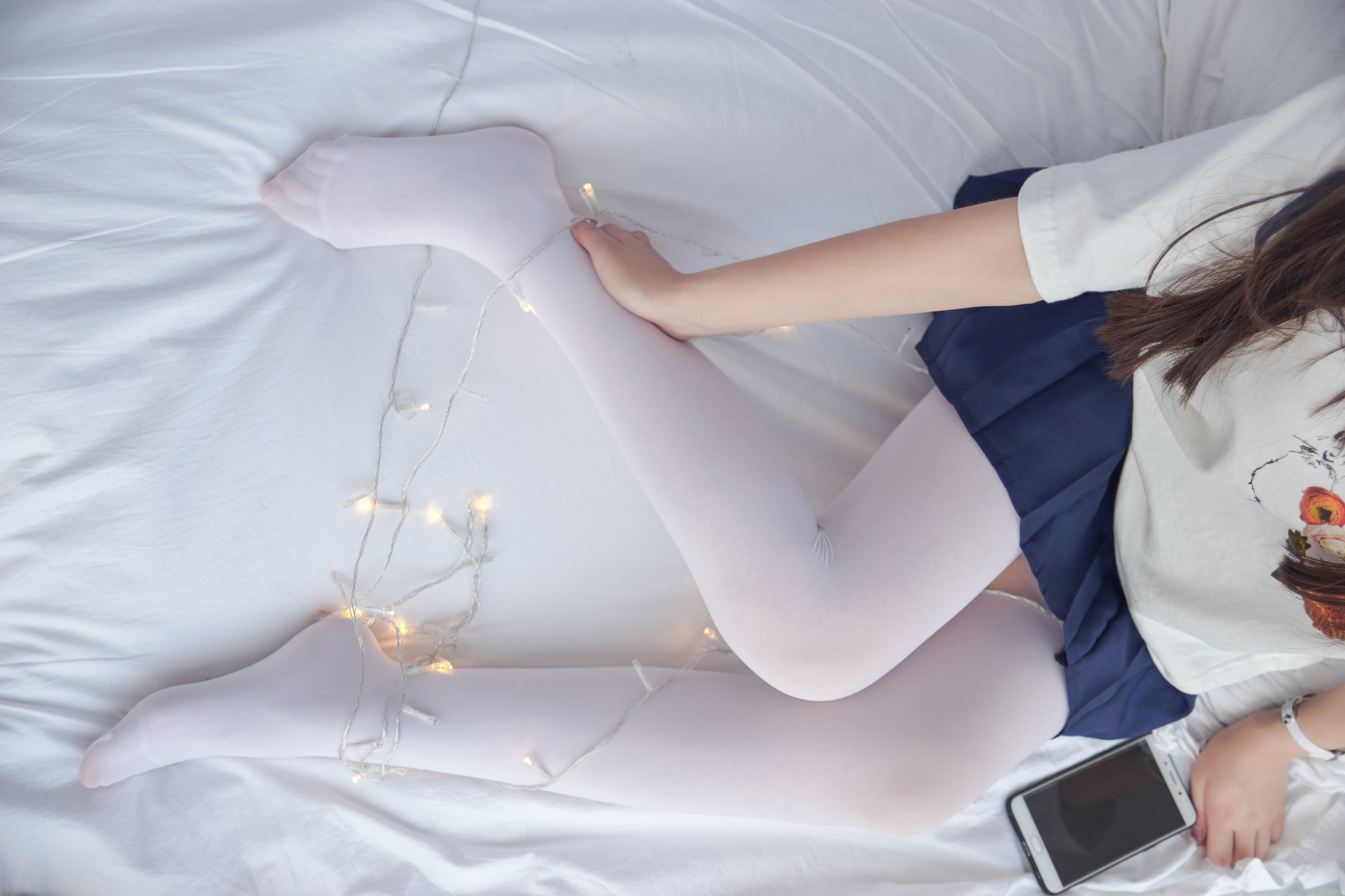 VOL.018  窗台上的白丝女孩-图29