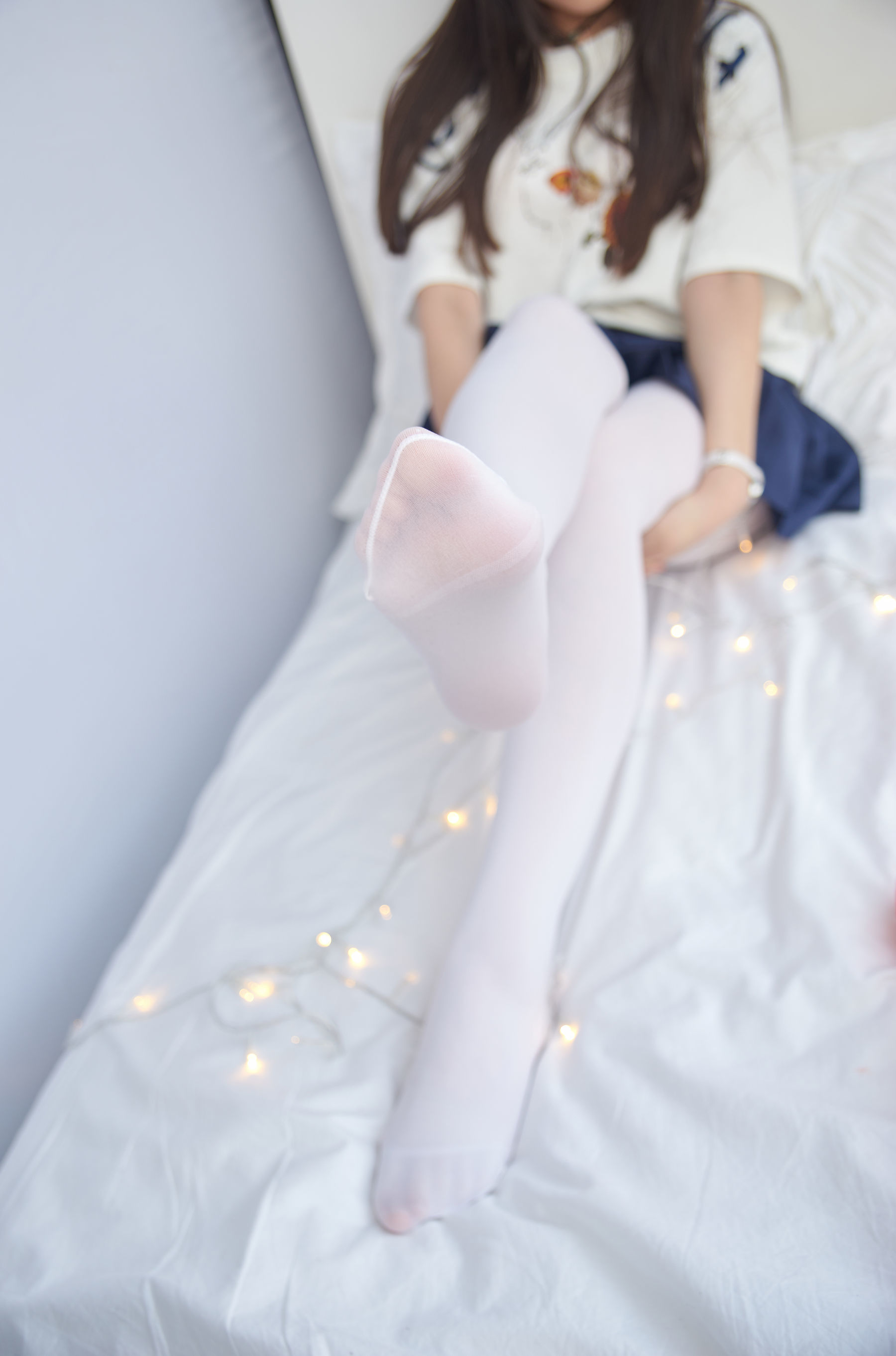 VOL.018  窗台上的白丝女孩-图34
