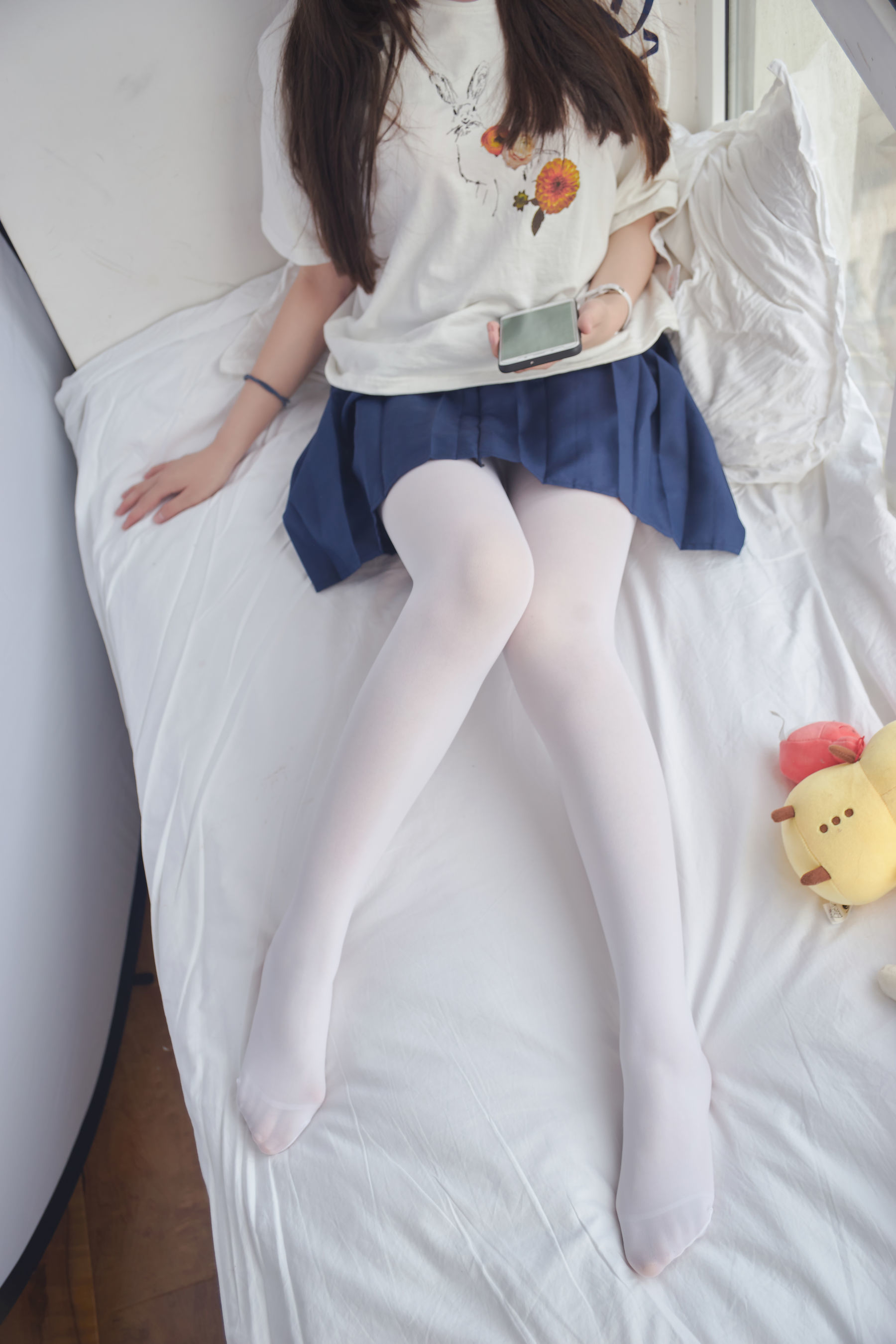 VOL.018  窗台上的白丝女孩-图6