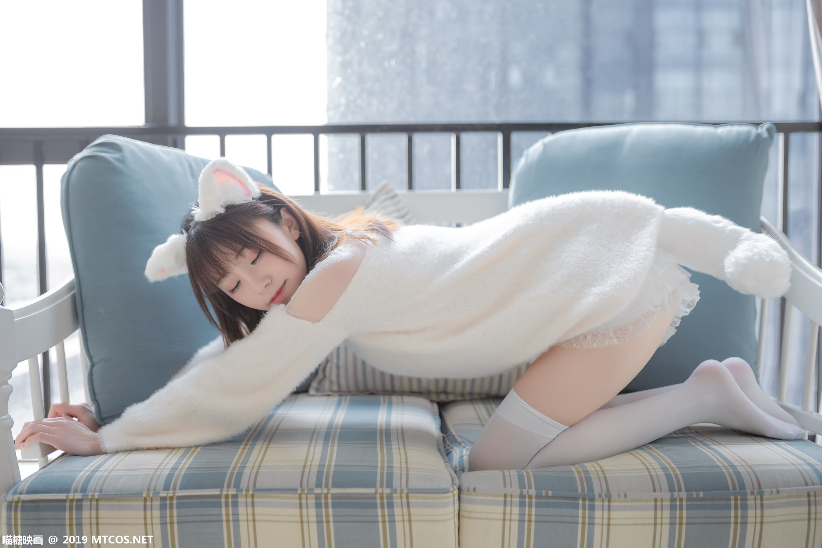 VOL.027 白丝猫耳-图9