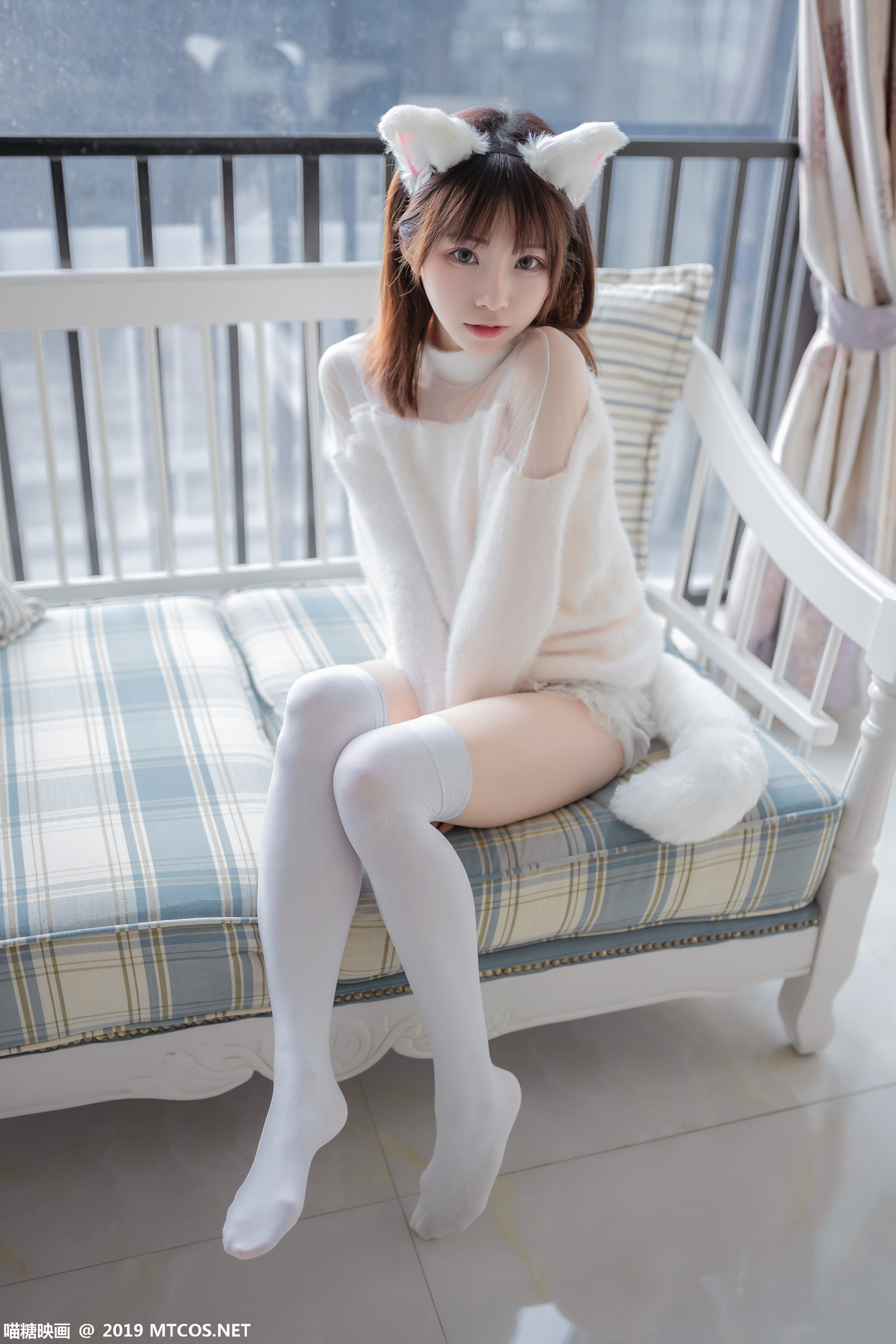VOL.027 白丝猫耳-图23