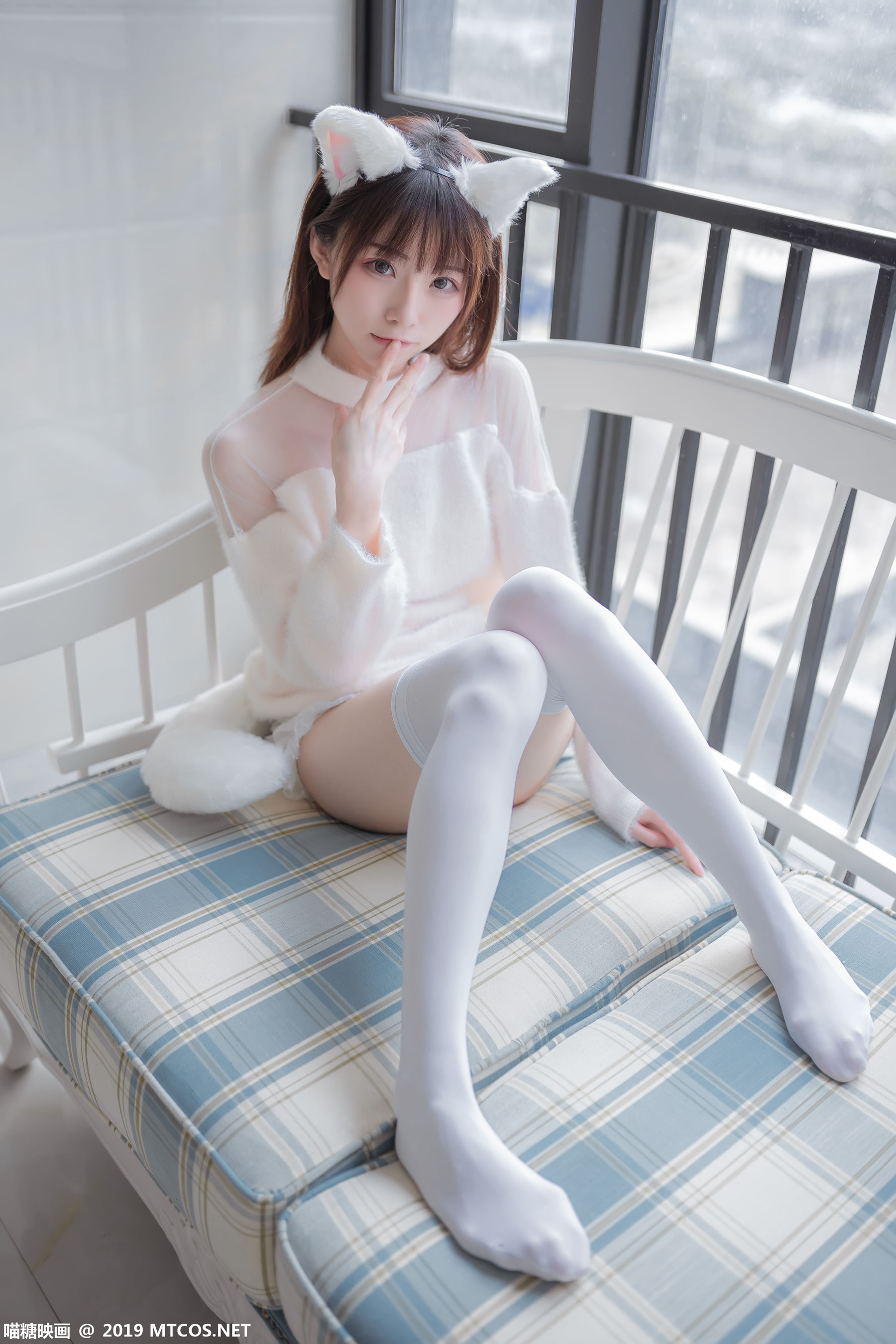 VOL.027 白丝猫耳-图26