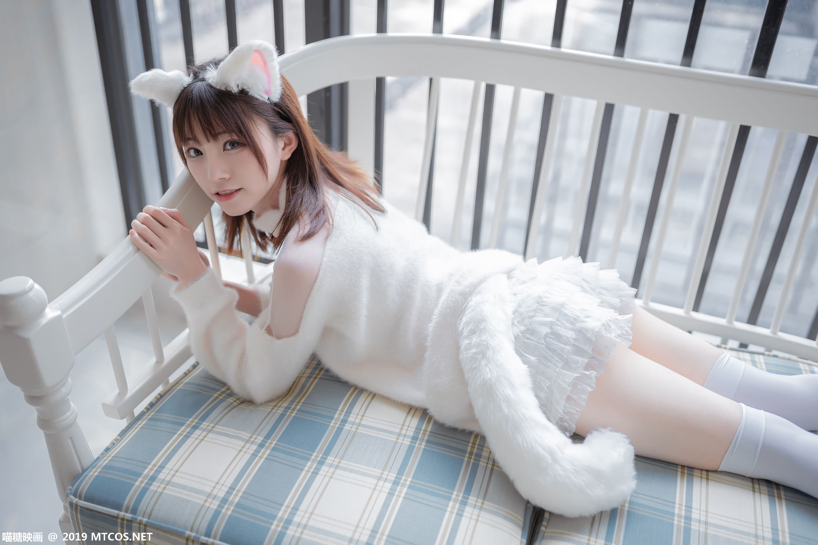 VOL.027 白丝猫耳-图27