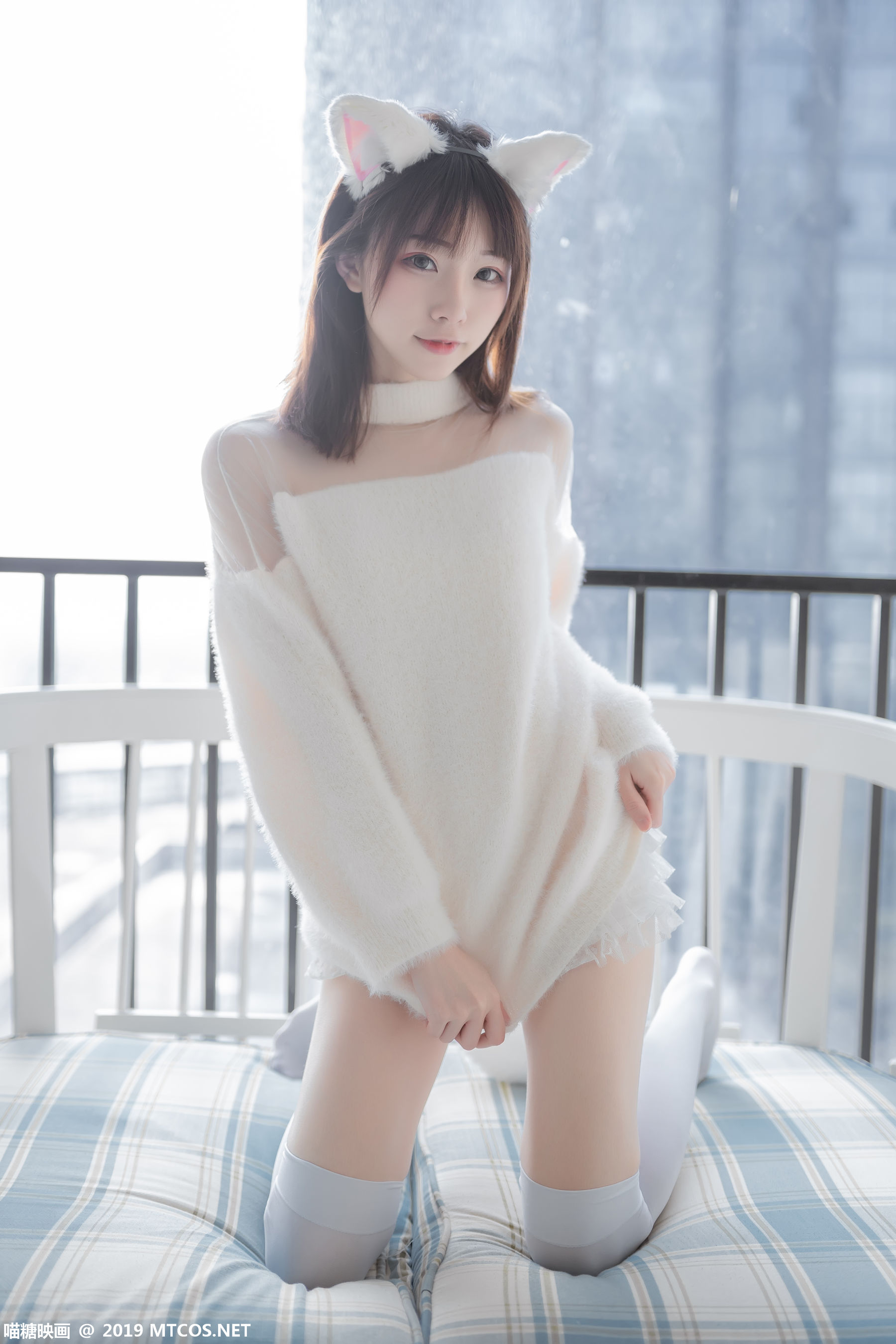 VOL.027 白丝猫耳-图30