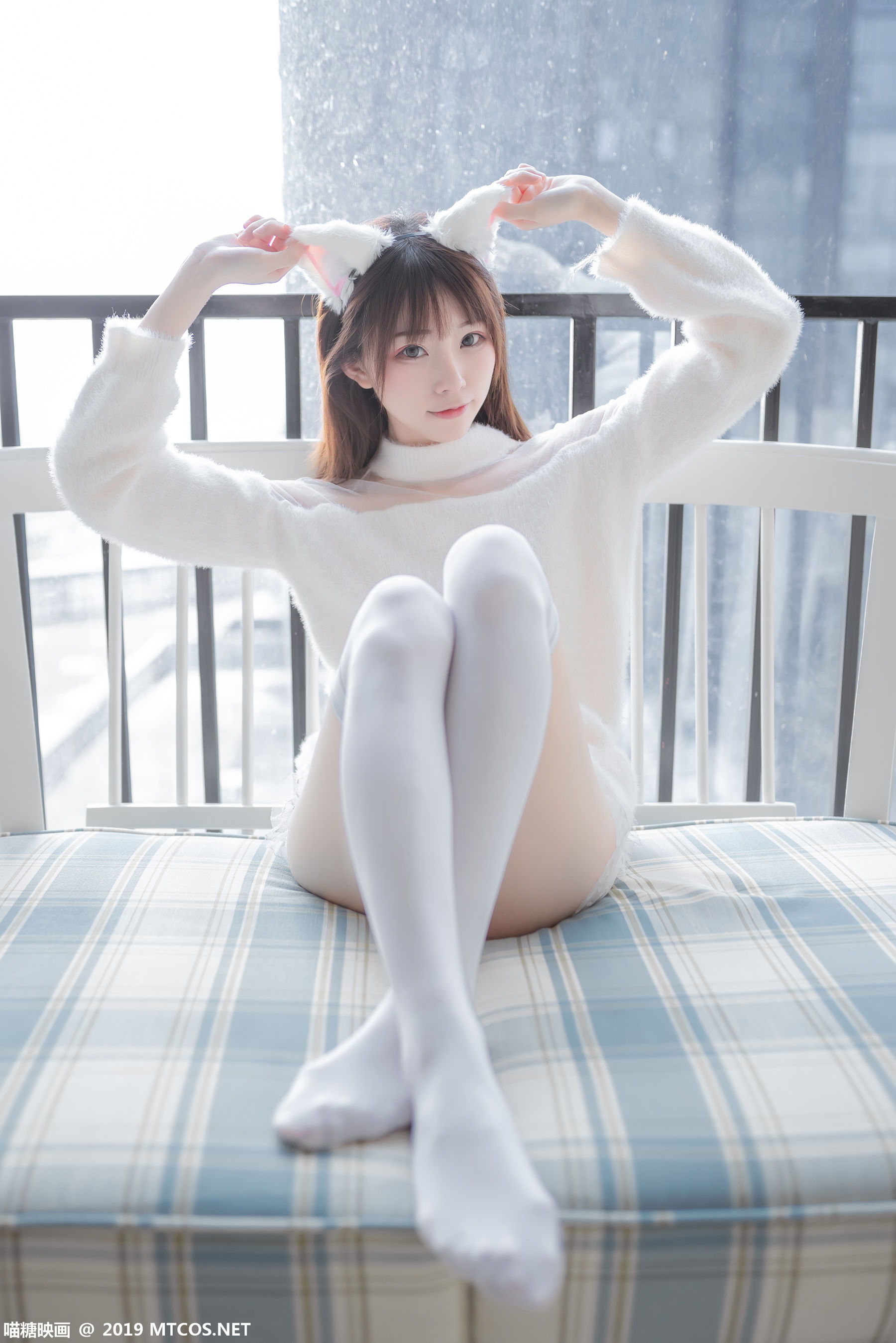 VOL.027 白丝猫耳-图35