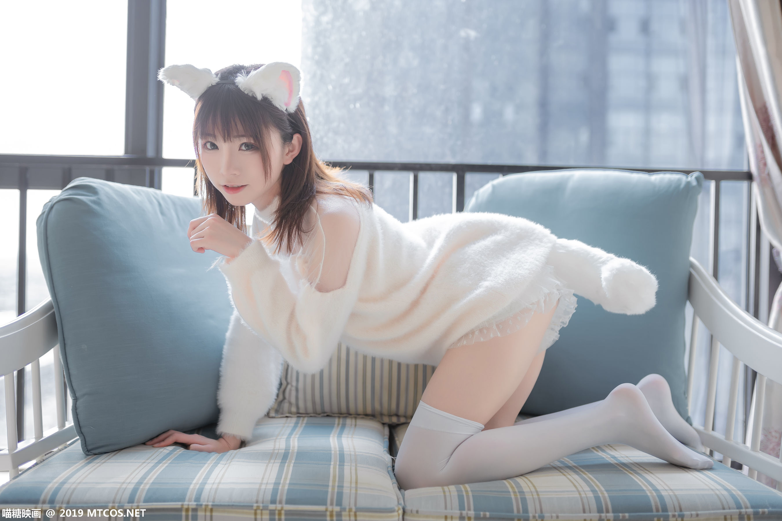 VOL.027 白丝猫耳-图8