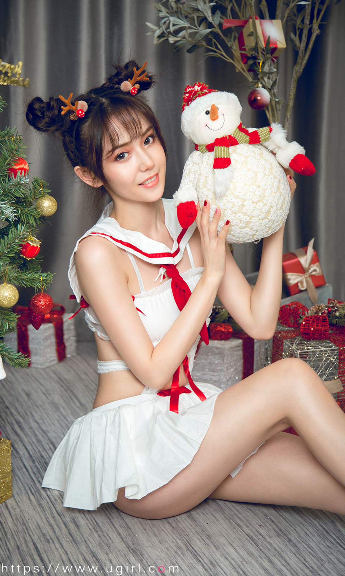 No.1679 唐小糖 制服少女圣诞秀-图11