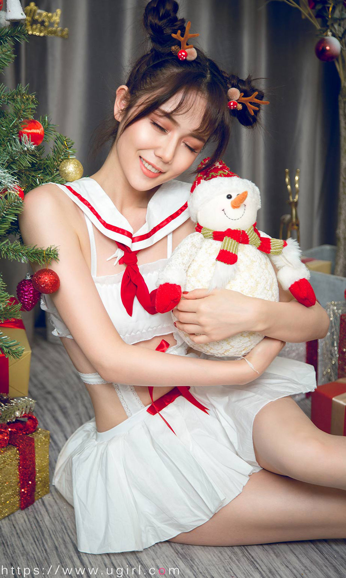No.1679 唐小糖 制服少女圣诞秀-图18
