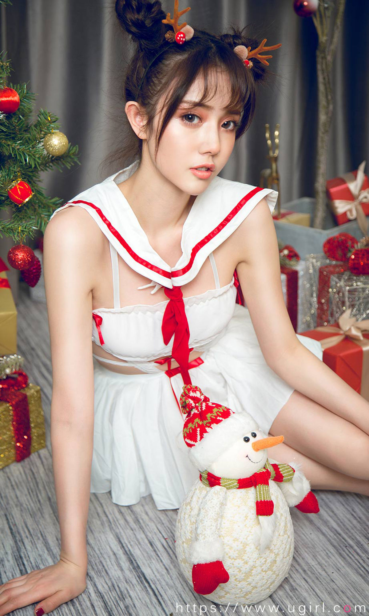 No.1679 唐小糖 制服少女圣诞秀-图20