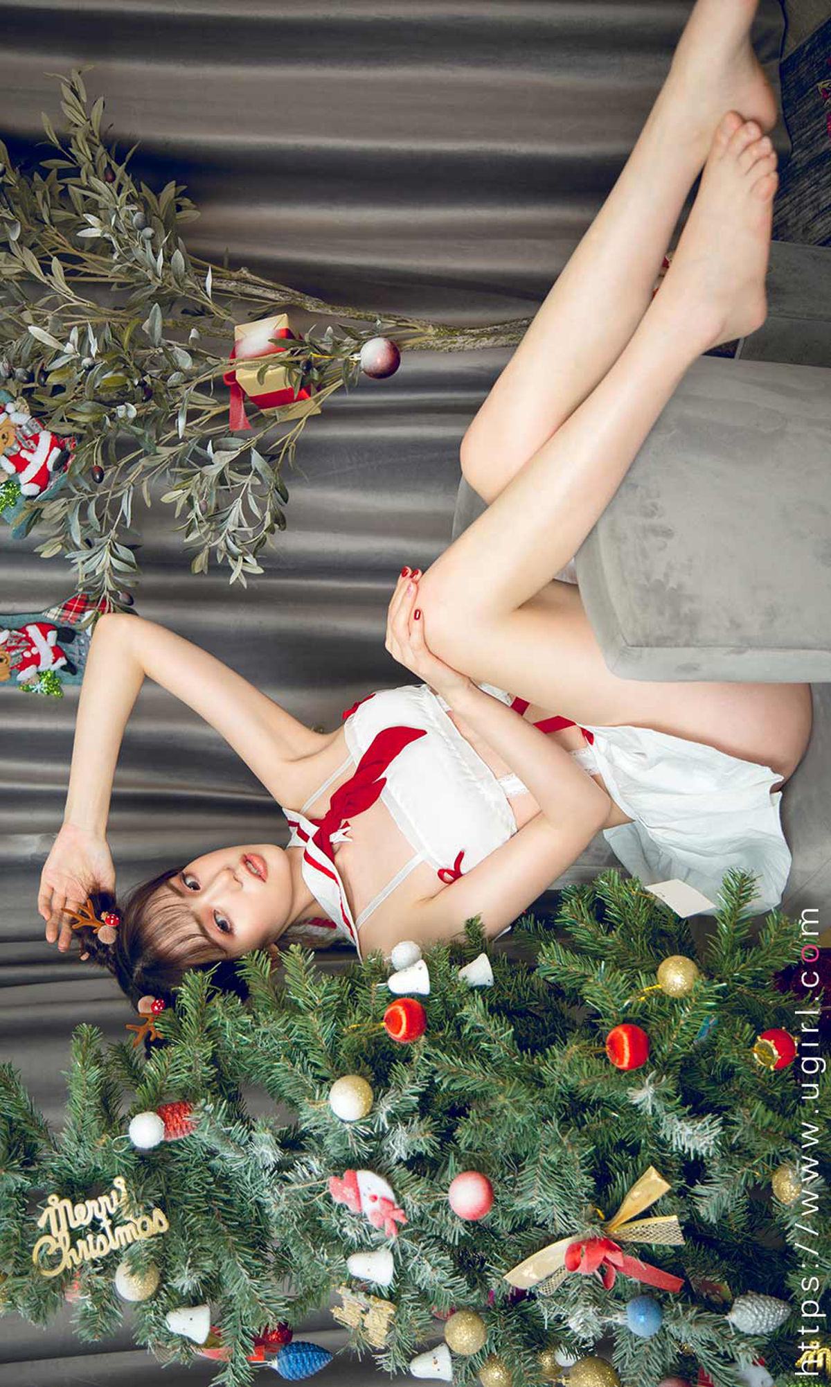 No.1679 唐小糖 制服少女圣诞秀-图27