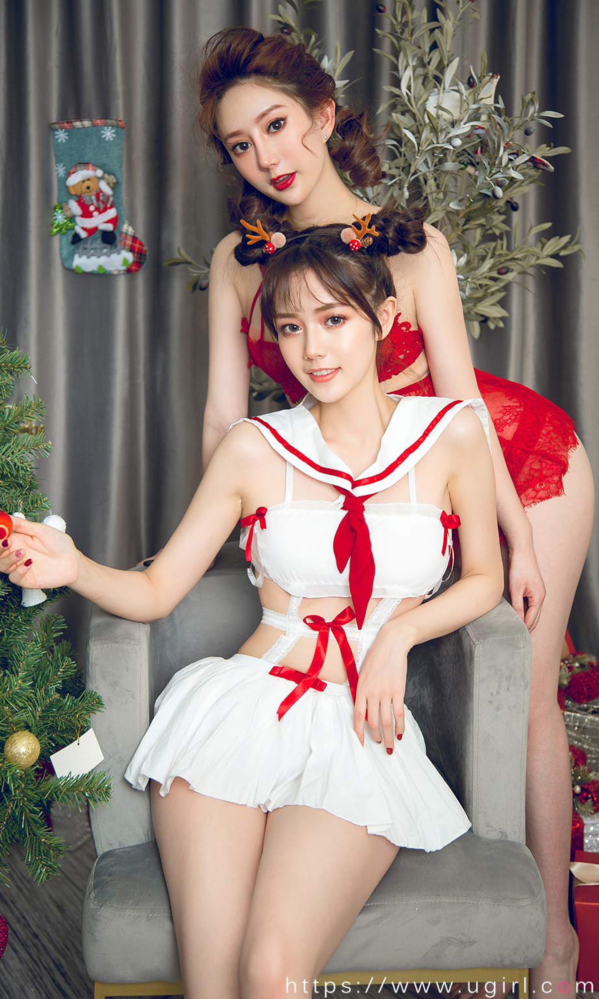 No.1680 苏小曼&唐小糖 圣诞姐妹来狂欢-图18