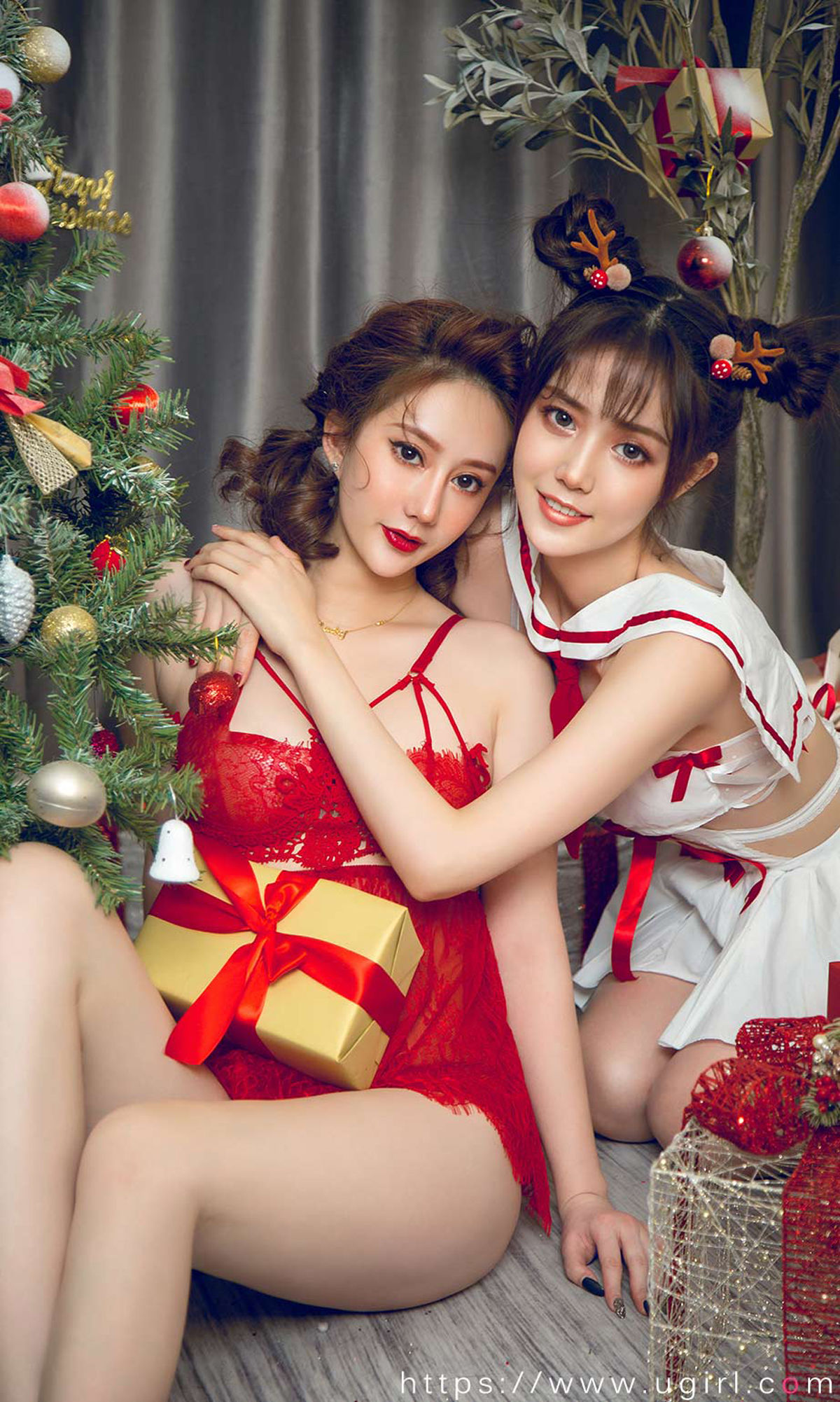 No.1680 苏小曼&唐小糖 圣诞姐妹来狂欢-图28