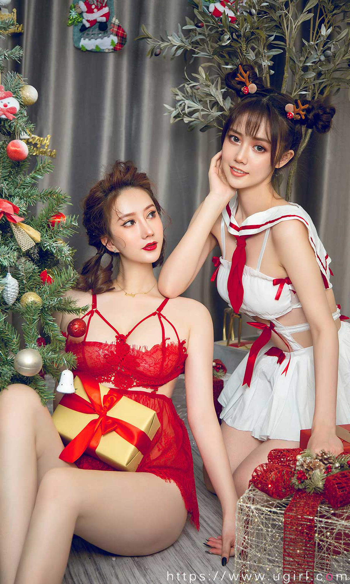 No.1680 苏小曼&唐小糖 圣诞姐妹来狂欢-图30